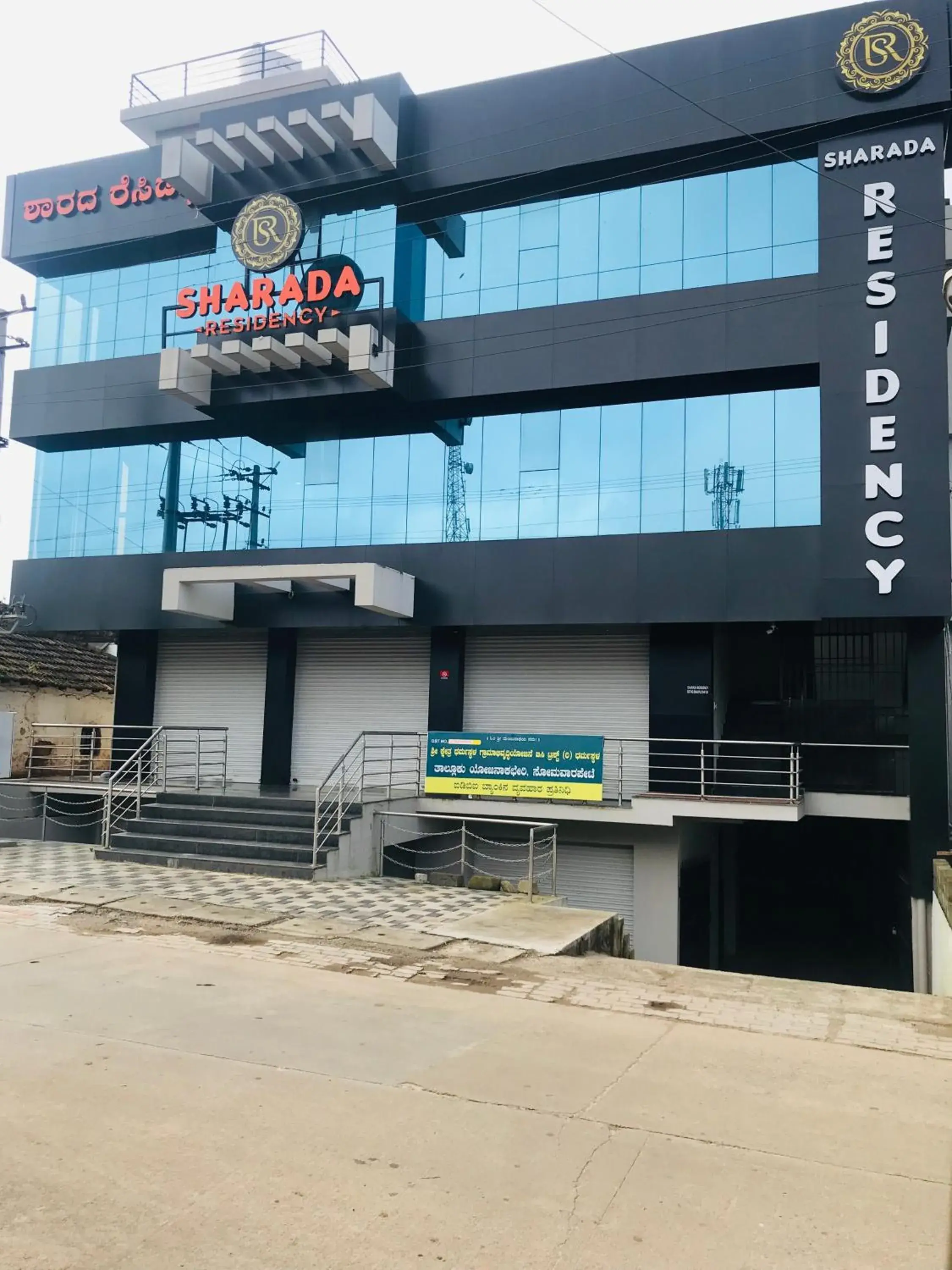 Property building in Sharada Residency Property building in Sharada Residency