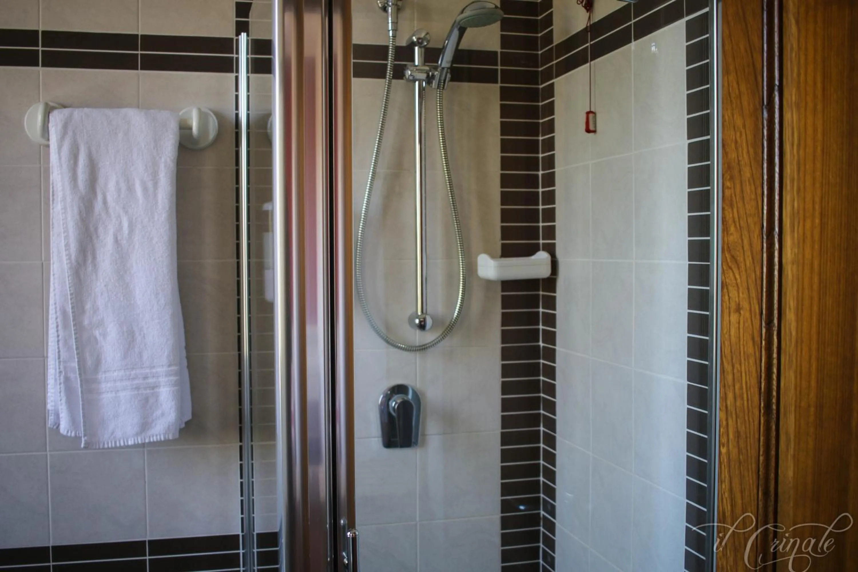 Shower in Hotel Il Crinale