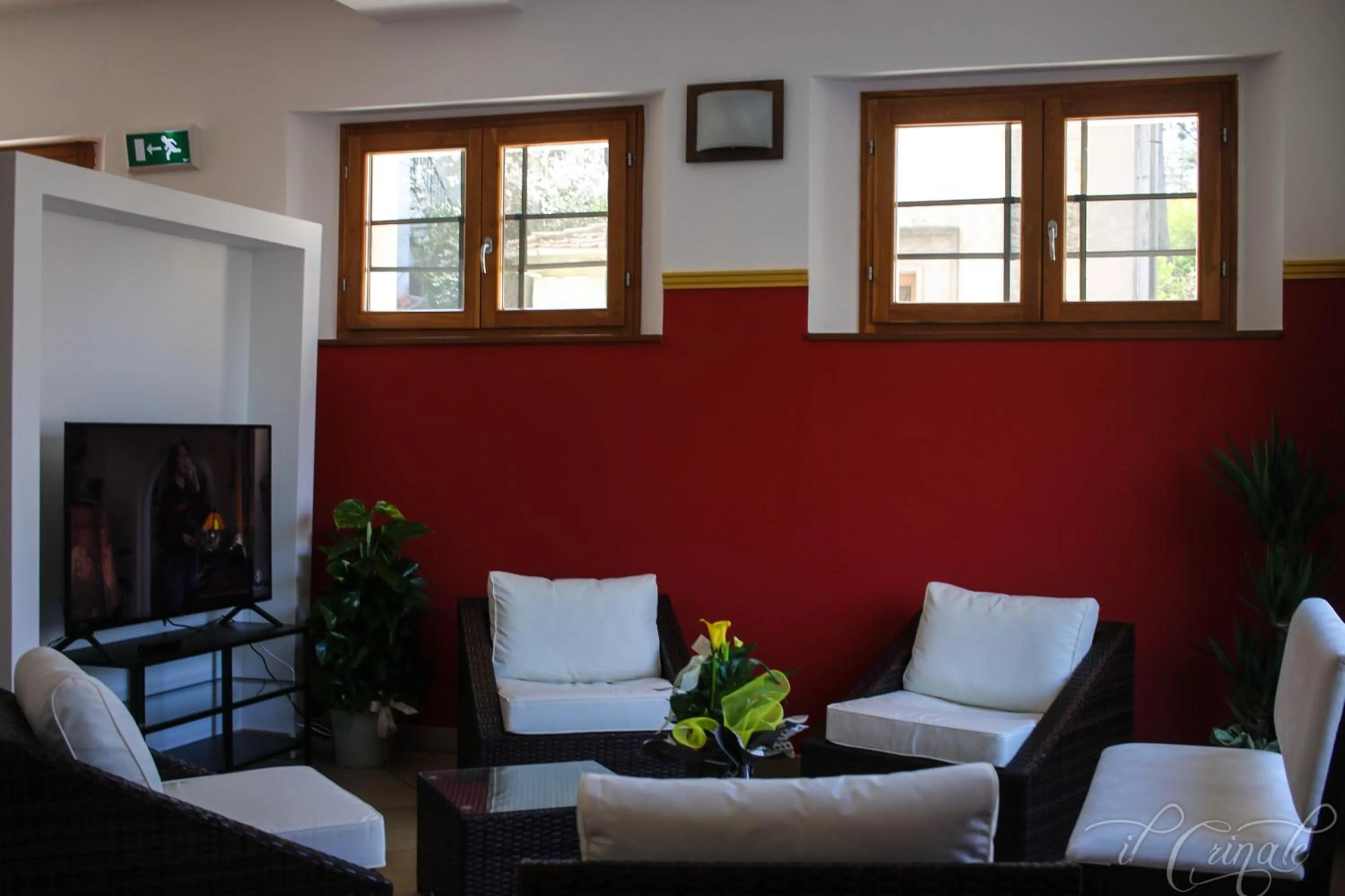 Lounge or bar in Hotel Il Crinale