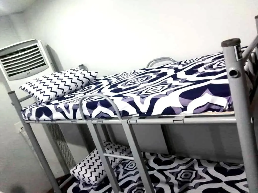 Bed in Mang Ben Dormitory