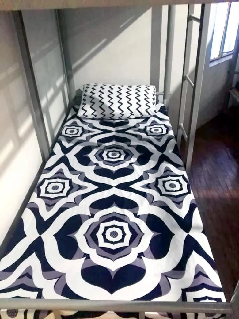 Bed in Mang Ben Dormitory