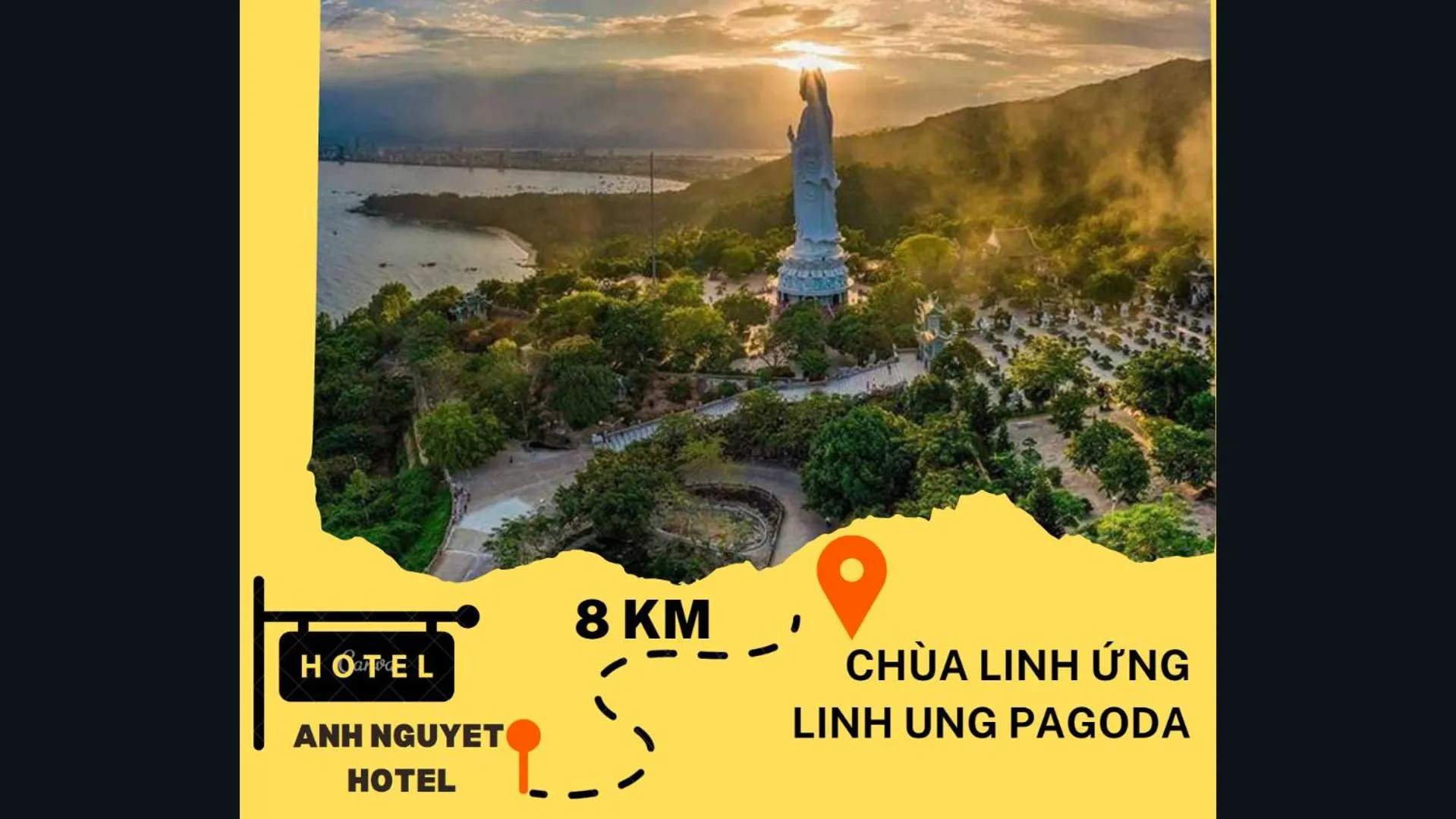 Nearby landmark in Anh Nguyet Da Nang Hotel