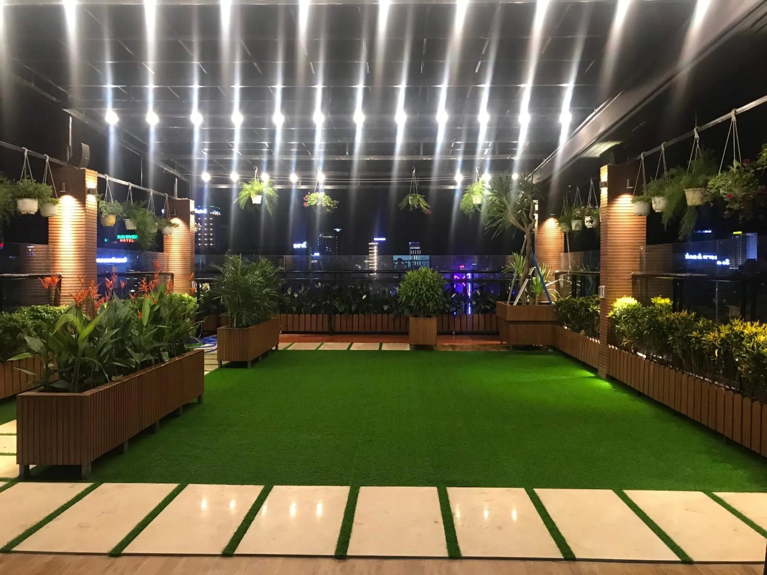 Garden in Anh Nguyet Da Nang Hotel