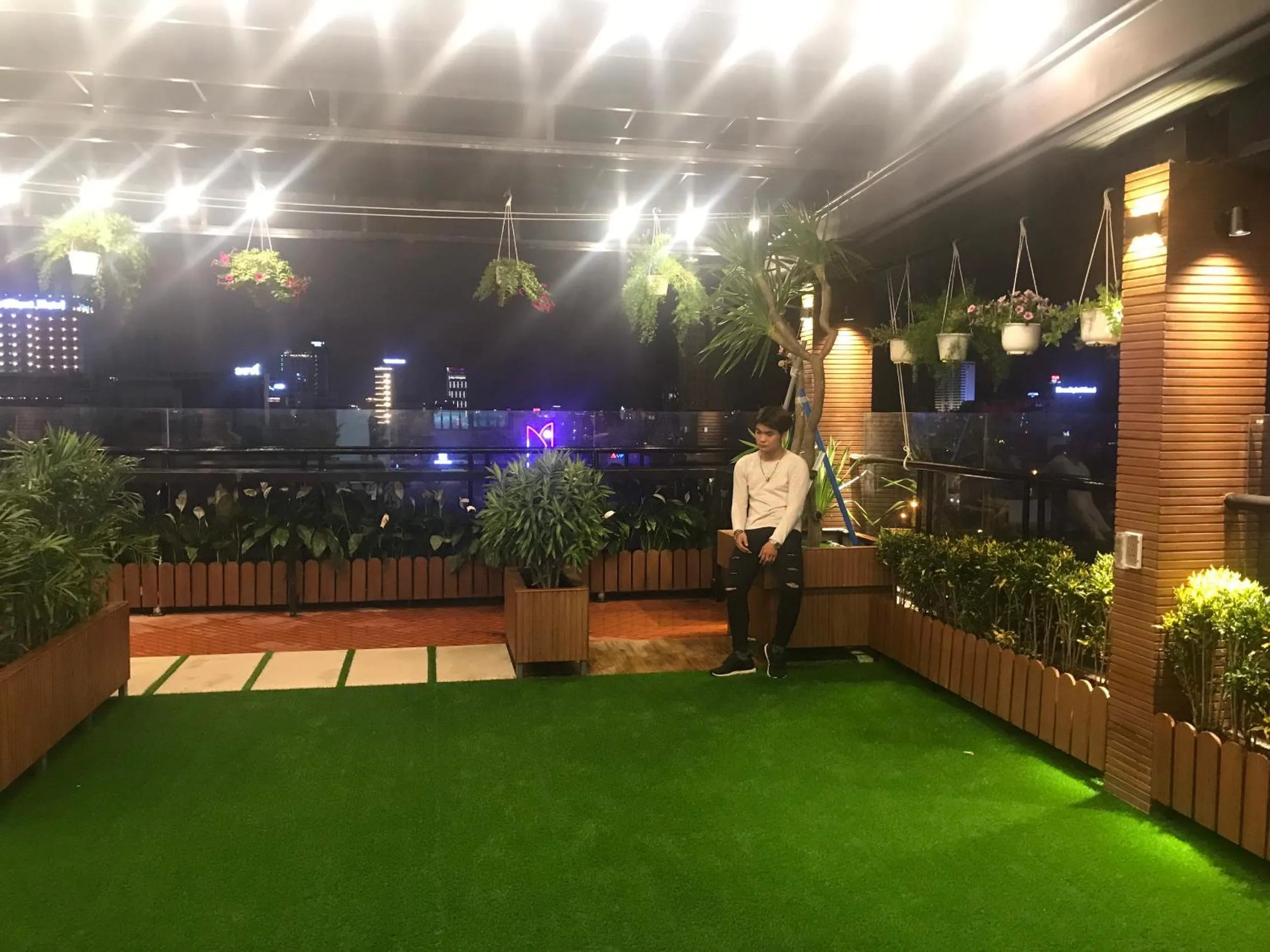 Garden in Anh Nguyet Da Nang Hotel