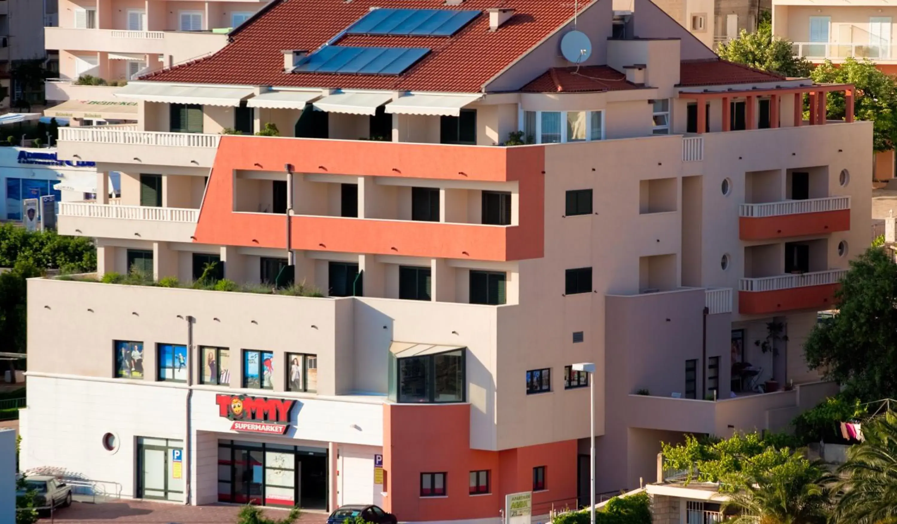 Property building in Apartments Agava Property building in Apartments Agava