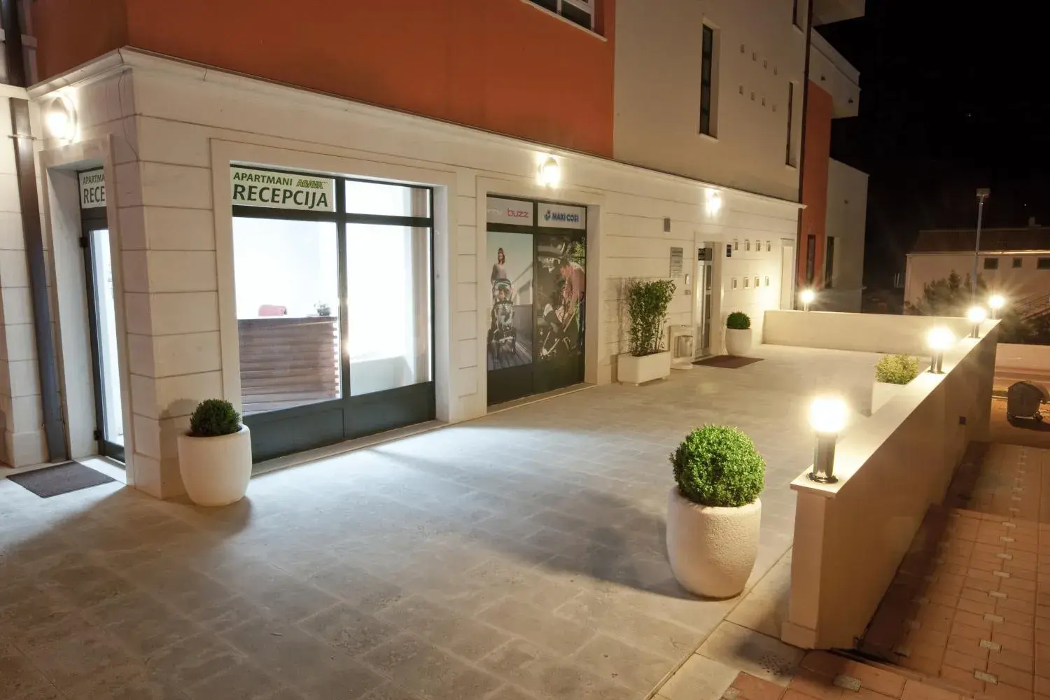 Facade/entrance in Apartments Agava Facade/entrance in Apartments Agava