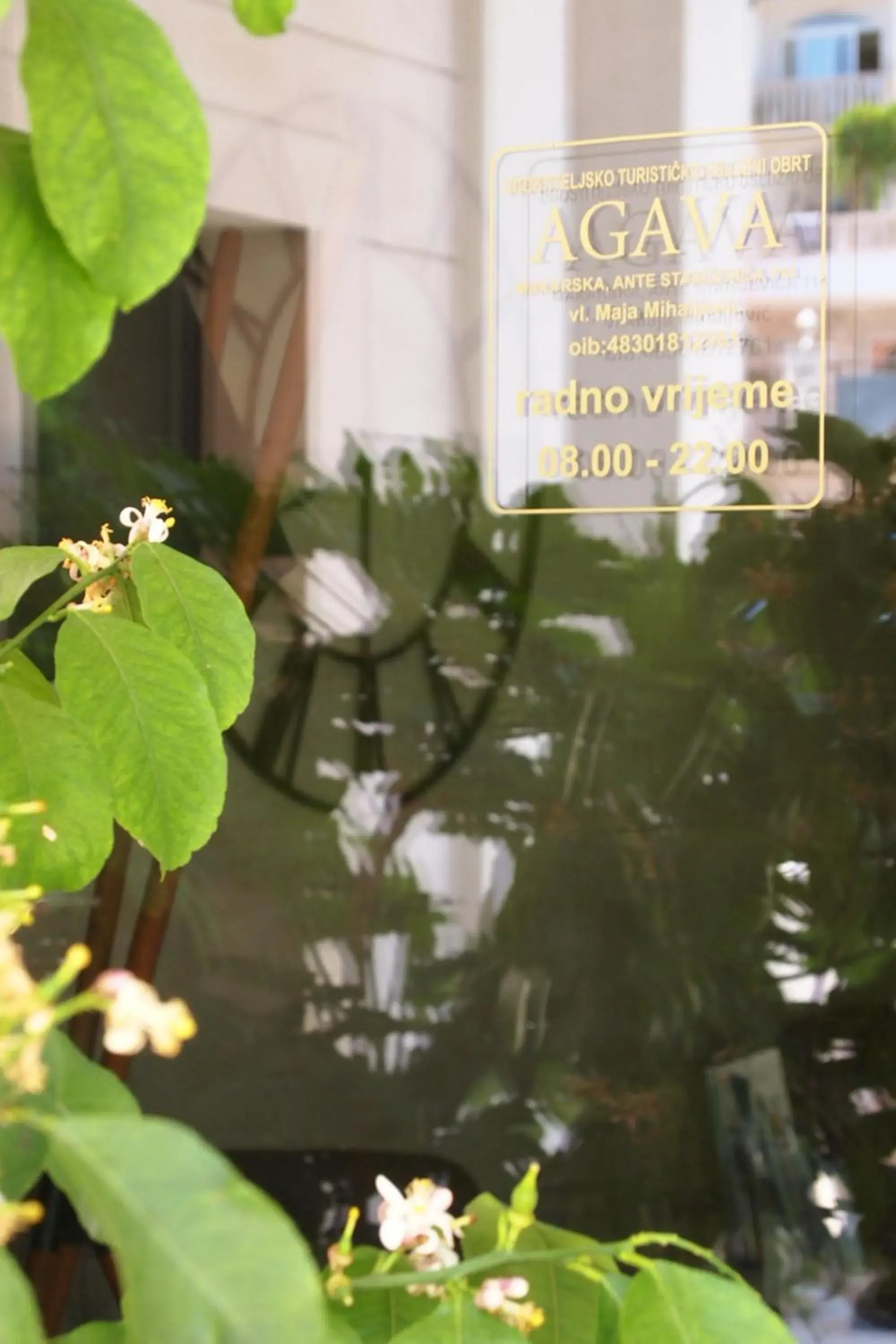 Property building in Apartments Agava Property building in Apartments Agava