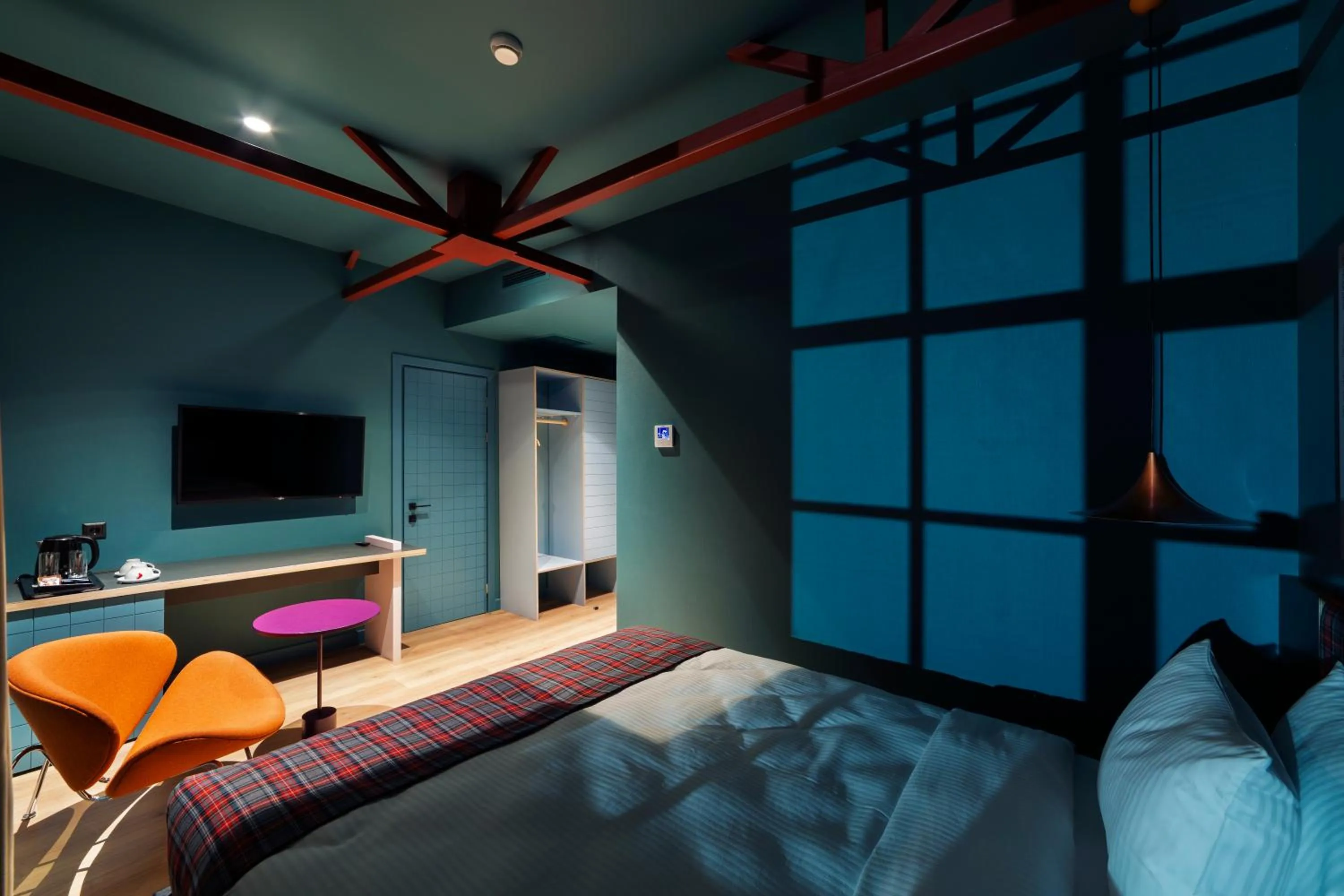 Communal lounge/ TV room in Hotel Zeg