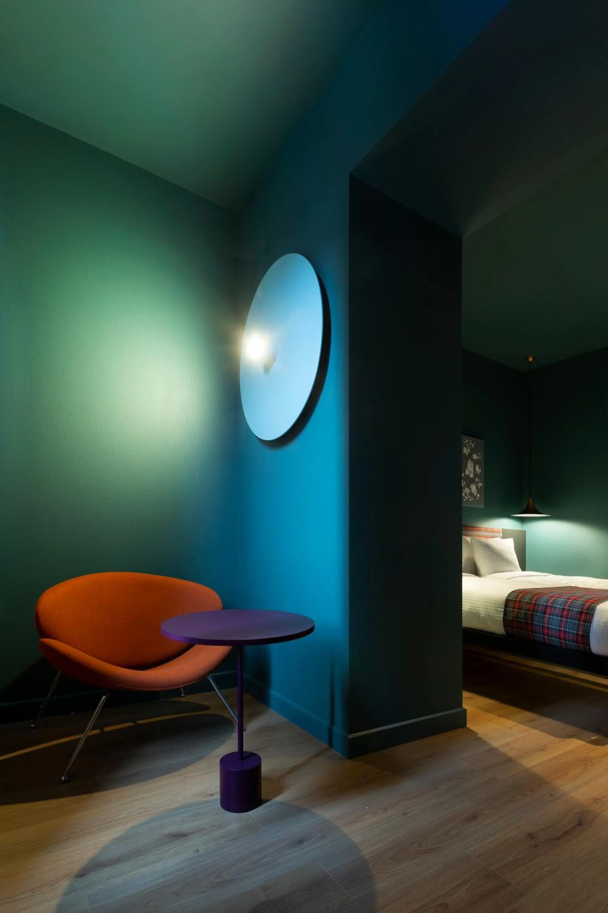 Seating area in Hotel Zeg