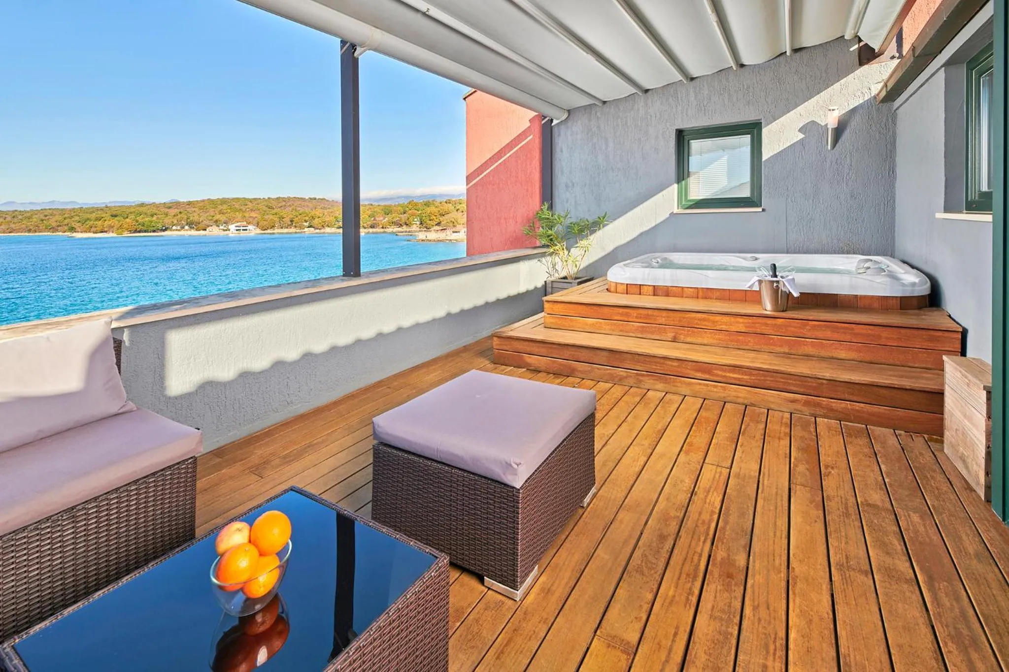 Hot Tub in Veya Maradiso Hotel by Aminess