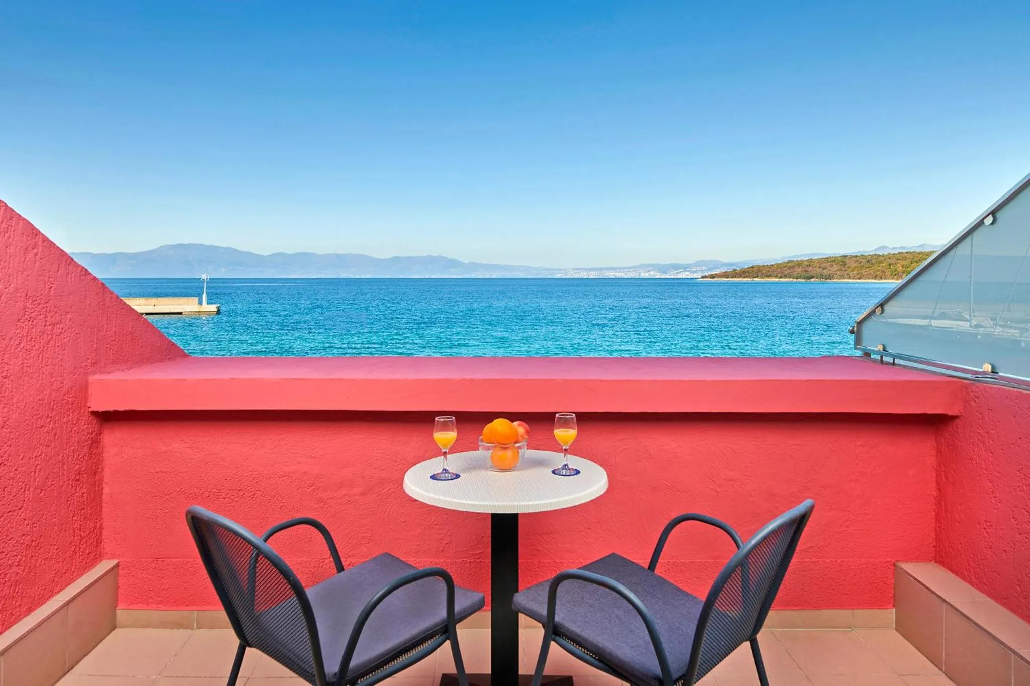 Balcony/Terrace in Veya Maradiso Hotel by Aminess