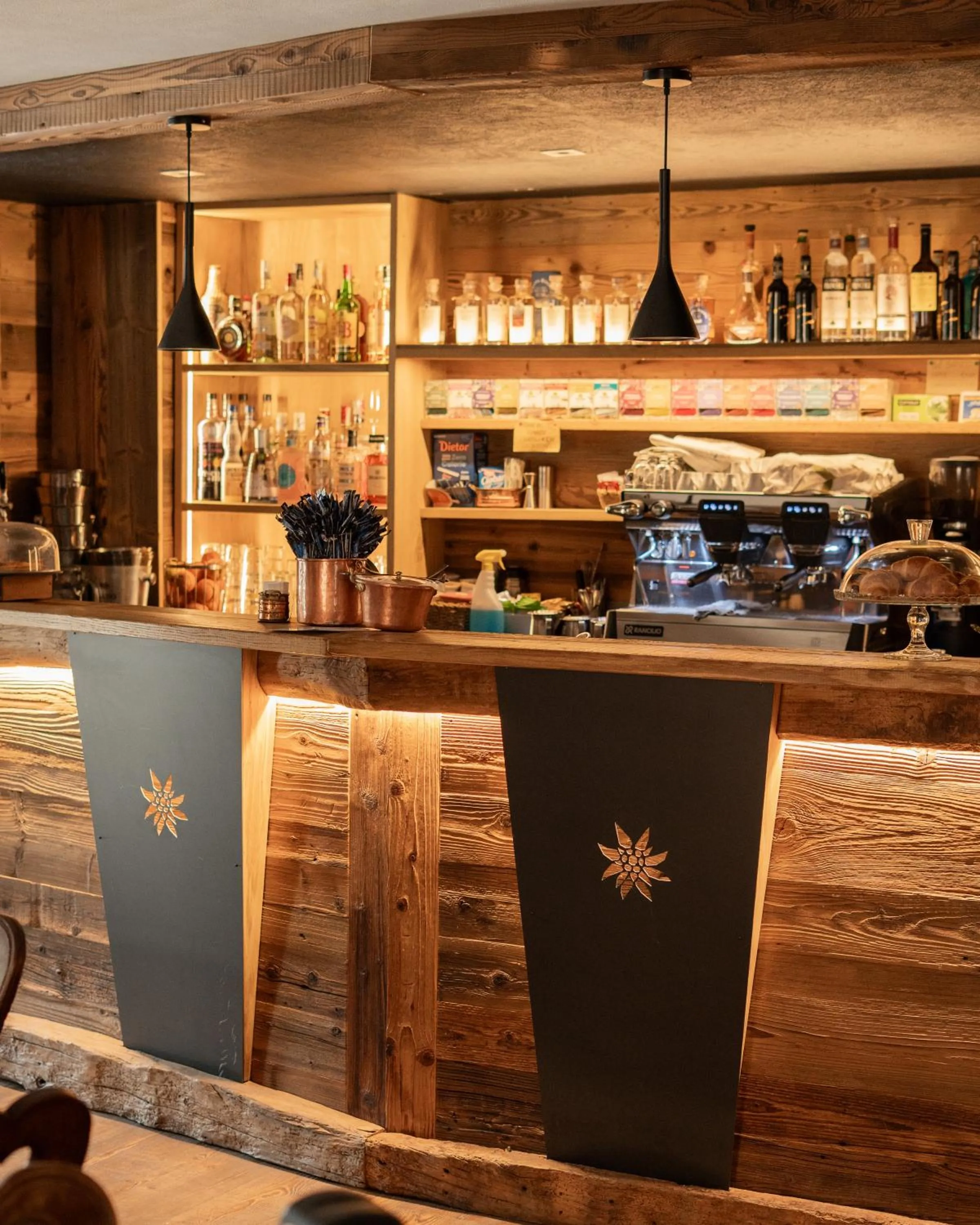 Lobby or reception in Hotel Edelweiss