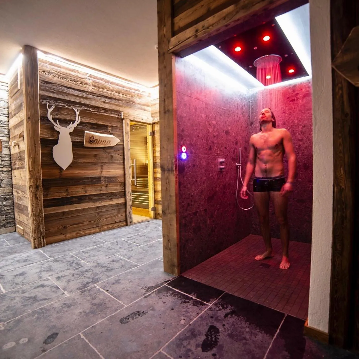 Spa and wellness centre/facilities in Hotel Edelweiss