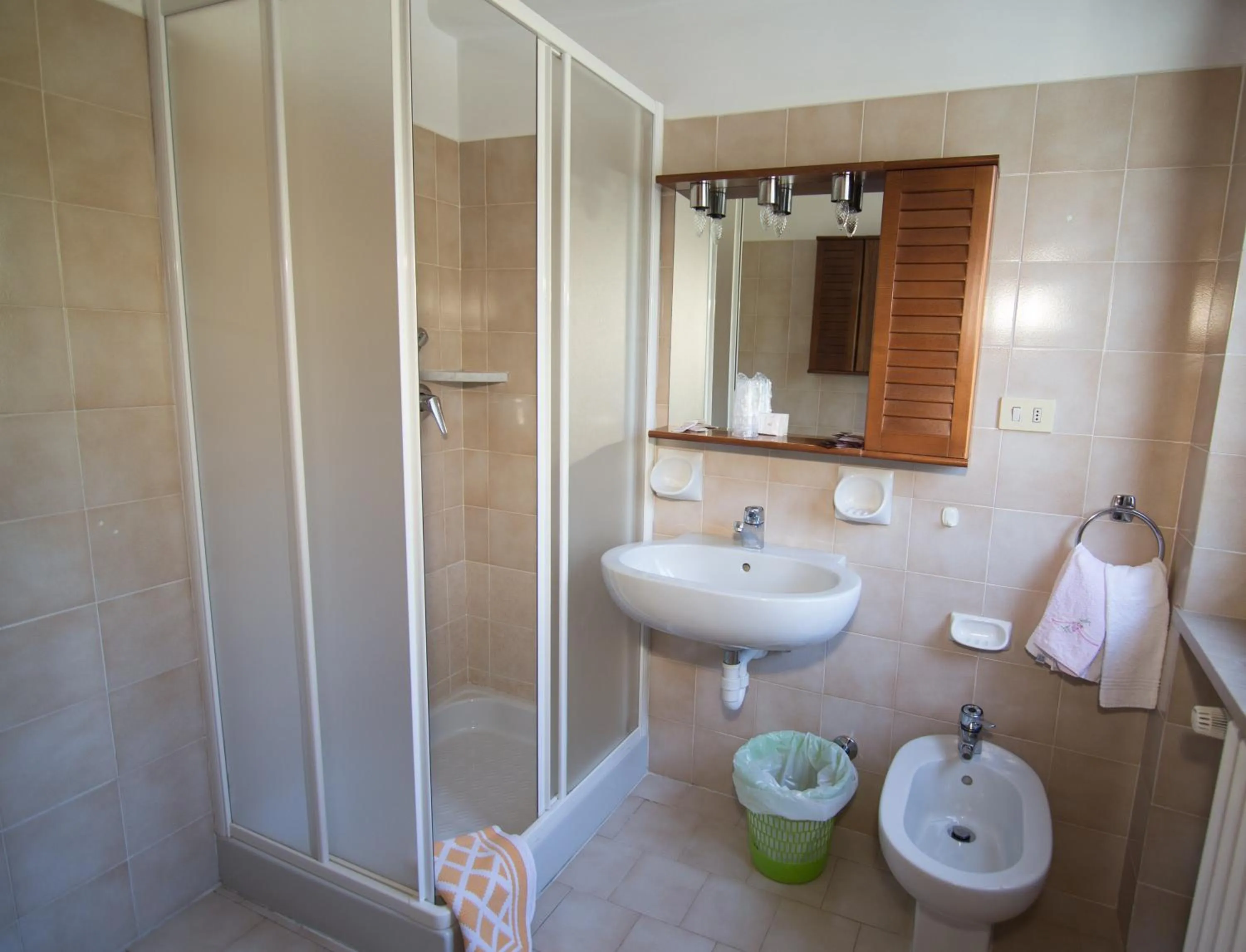 Bathroom in Hotel Edelweiss