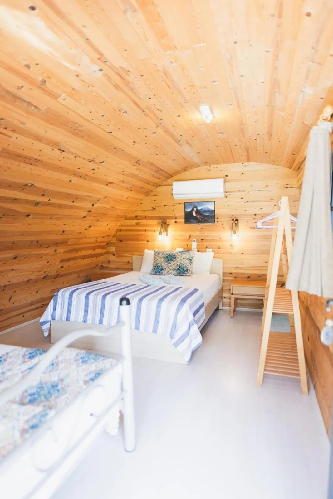 Bed in Turkuaz Bungalows