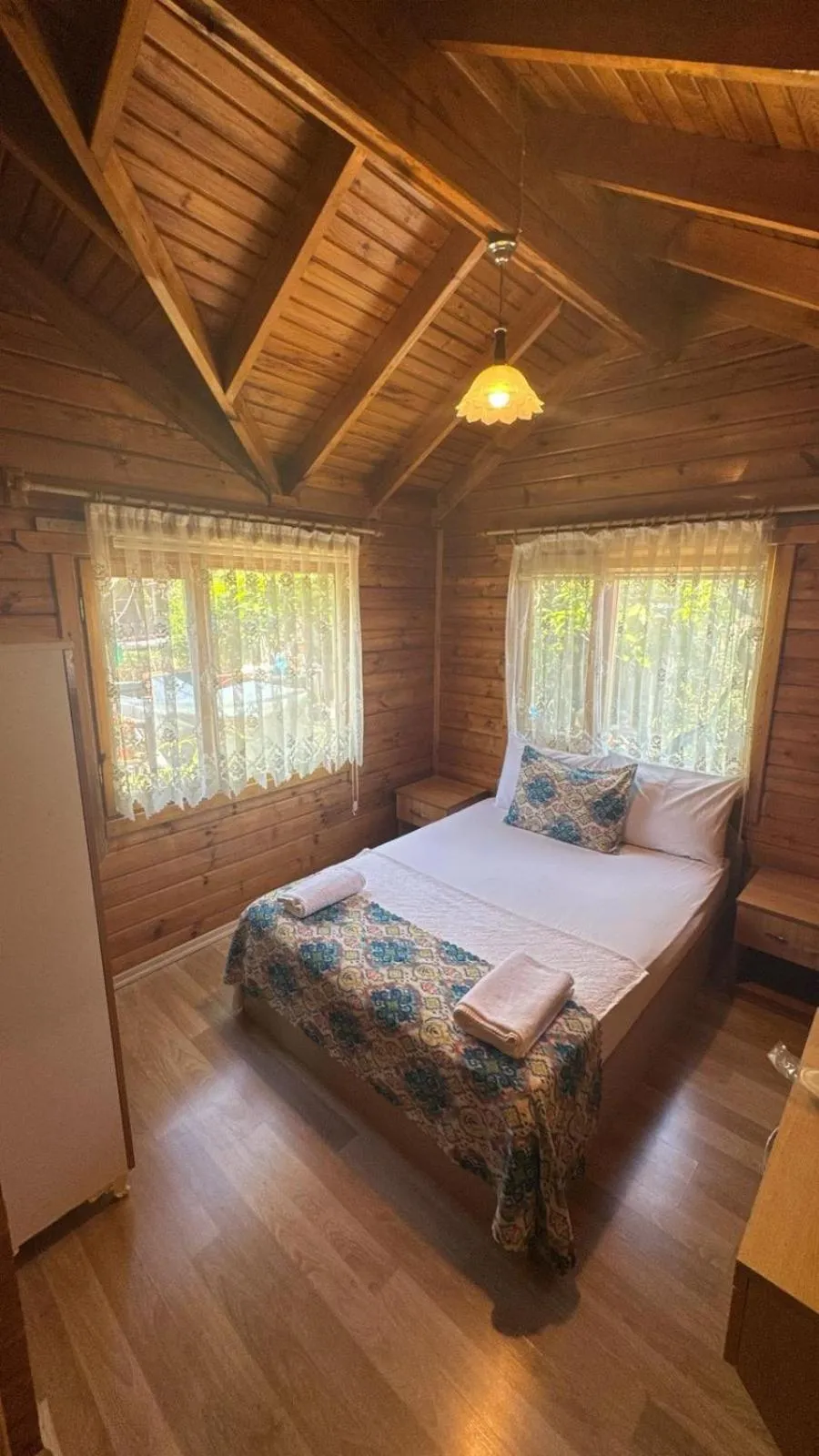 Bed in Turkuaz Bungalows
