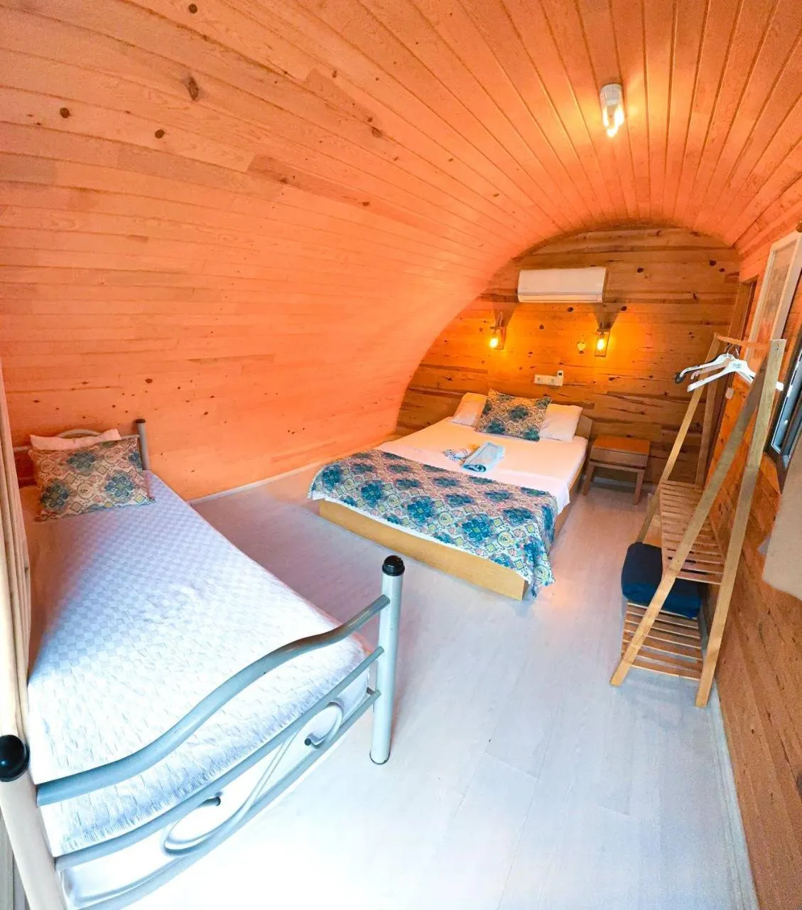 Bed in Turkuaz Bungalows