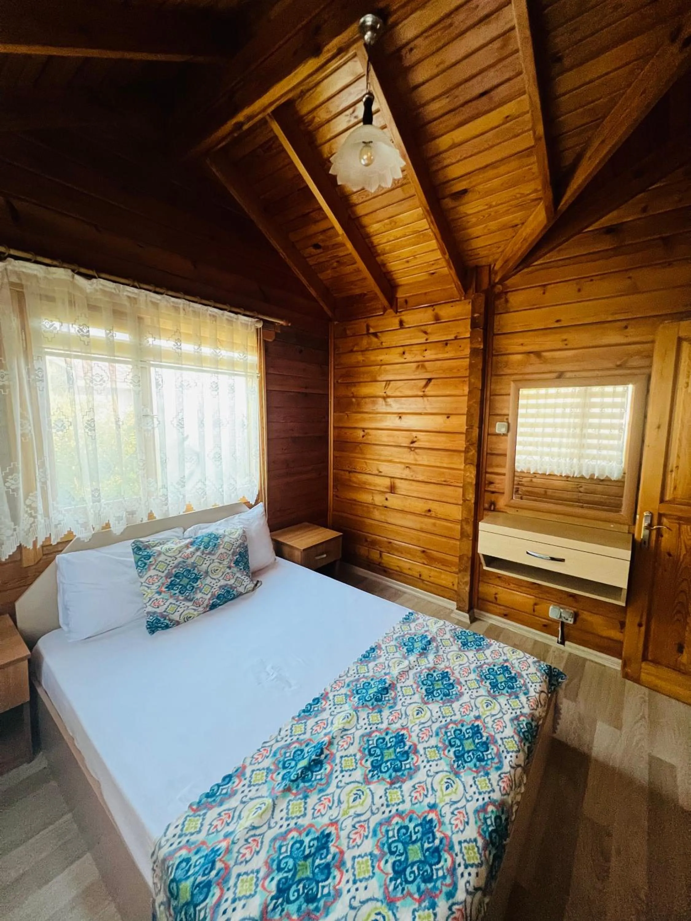 Bedroom, Bed in Turkuaz Bungalows