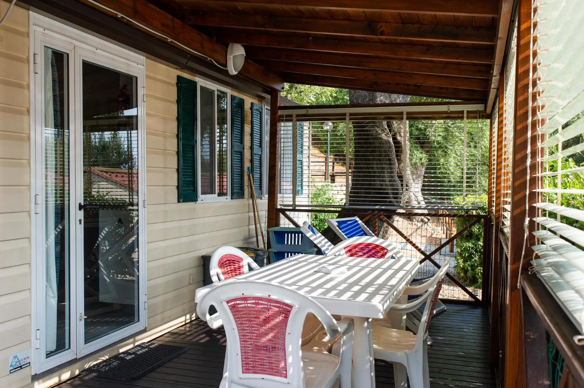 Shower in Resort Baia del Silenzio
