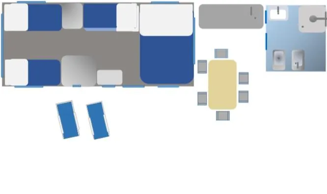 Shower in Resort Baia del Silenzio