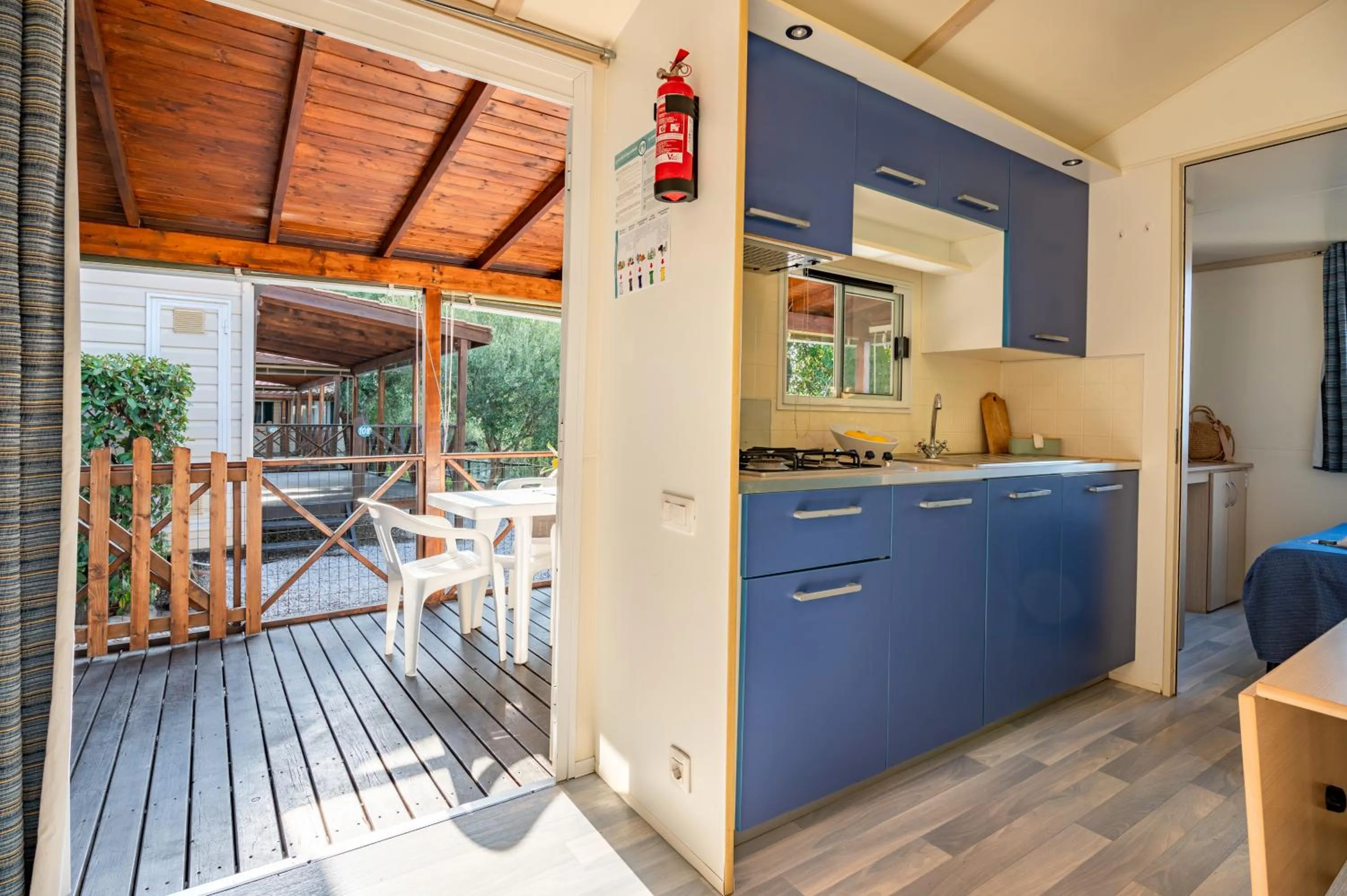 Patio in Resort Baia del Silenzio