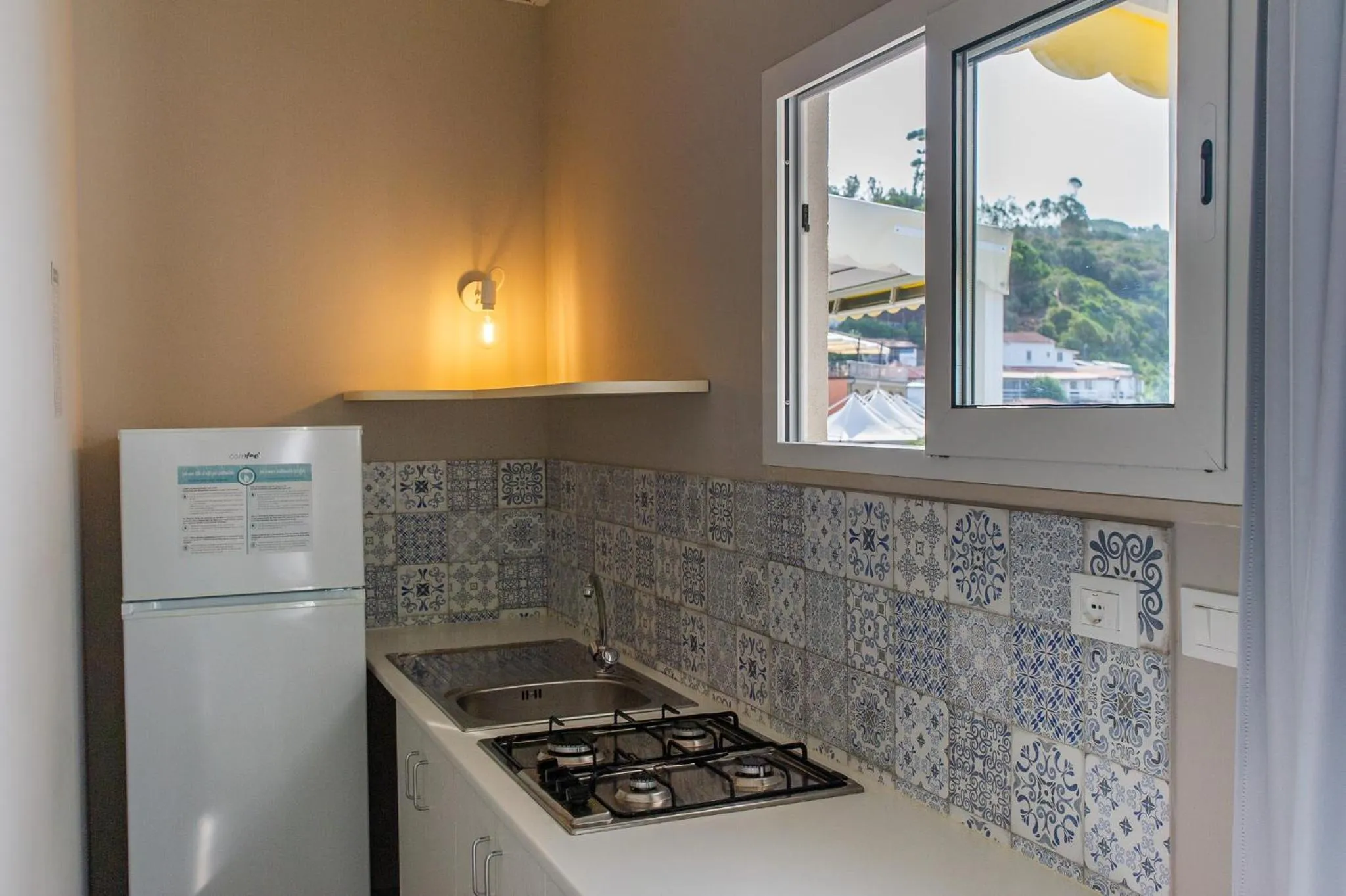 Patio in Resort Baia del Silenzio