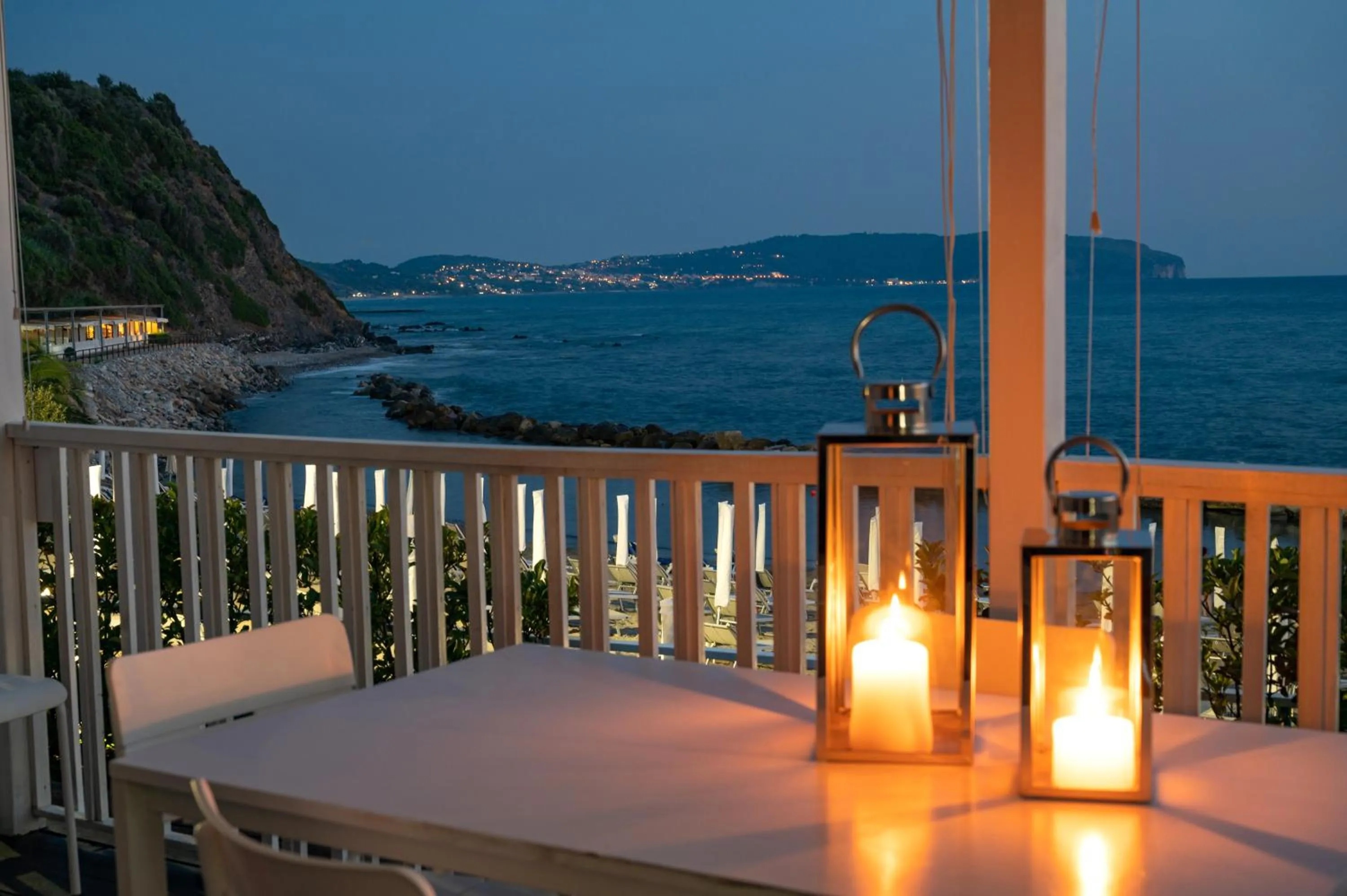 Patio in Resort Baia del Silenzio