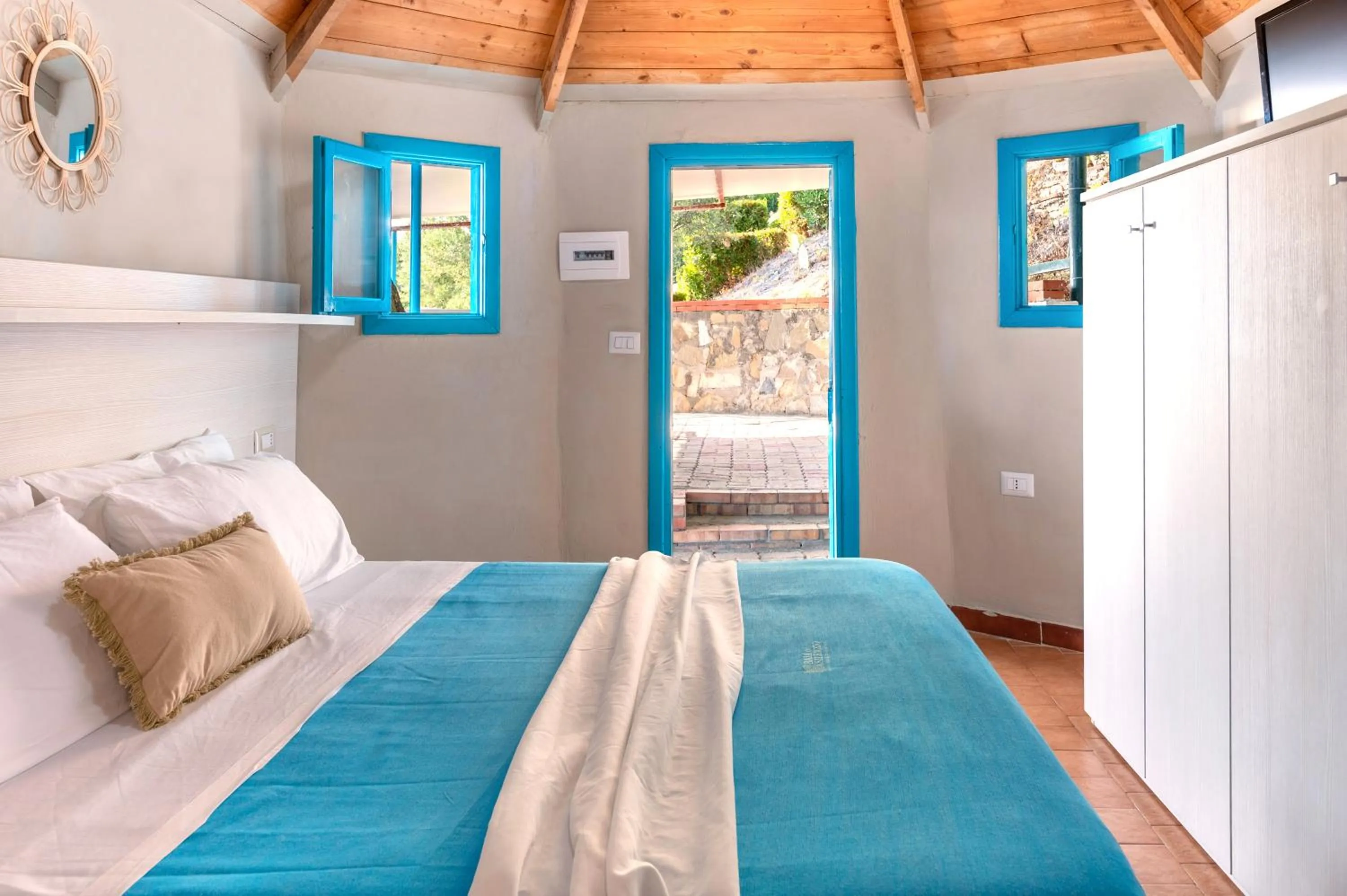 Bed in Resort Baia del Silenzio