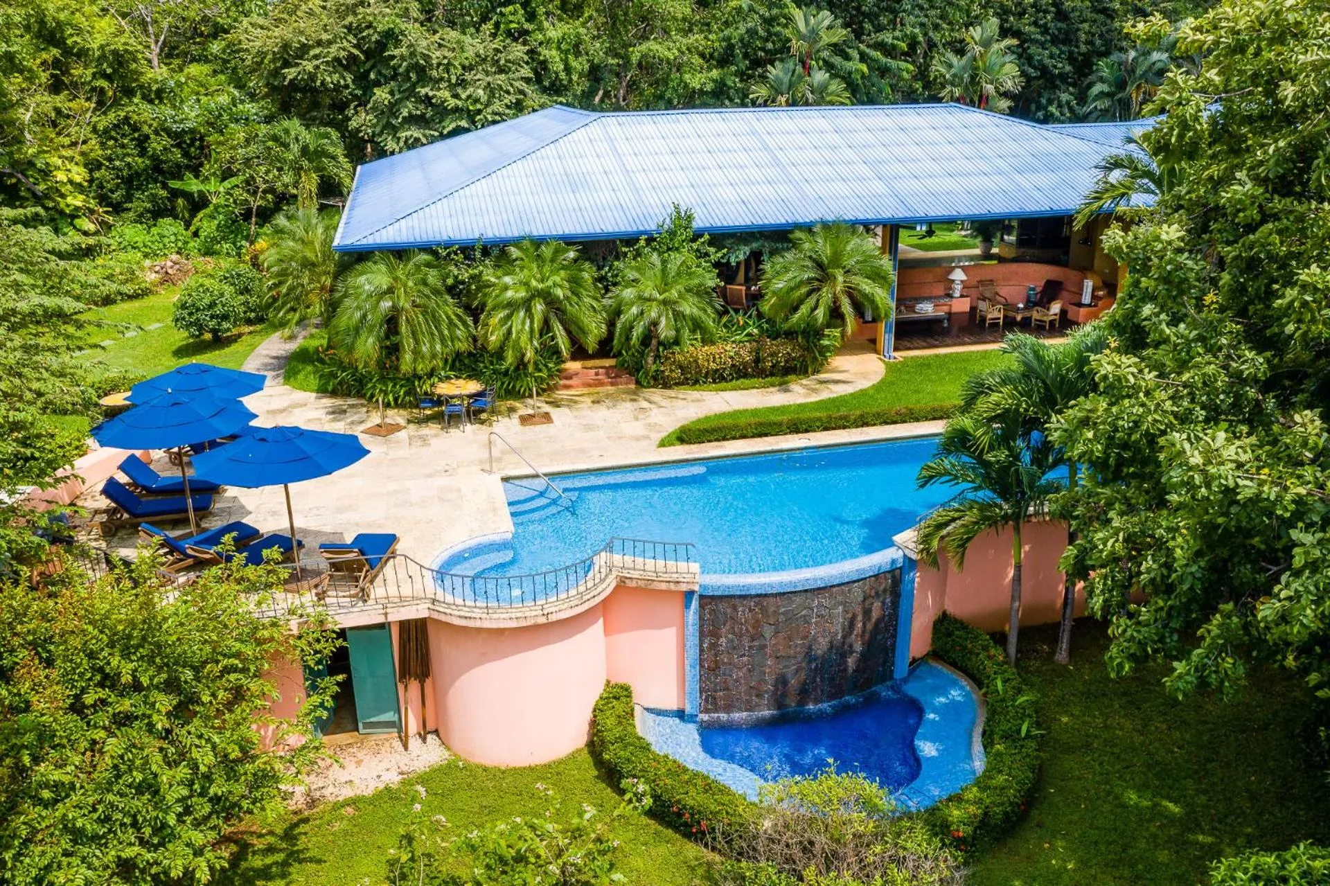 Garden in Boutique Hotel Luna Azul