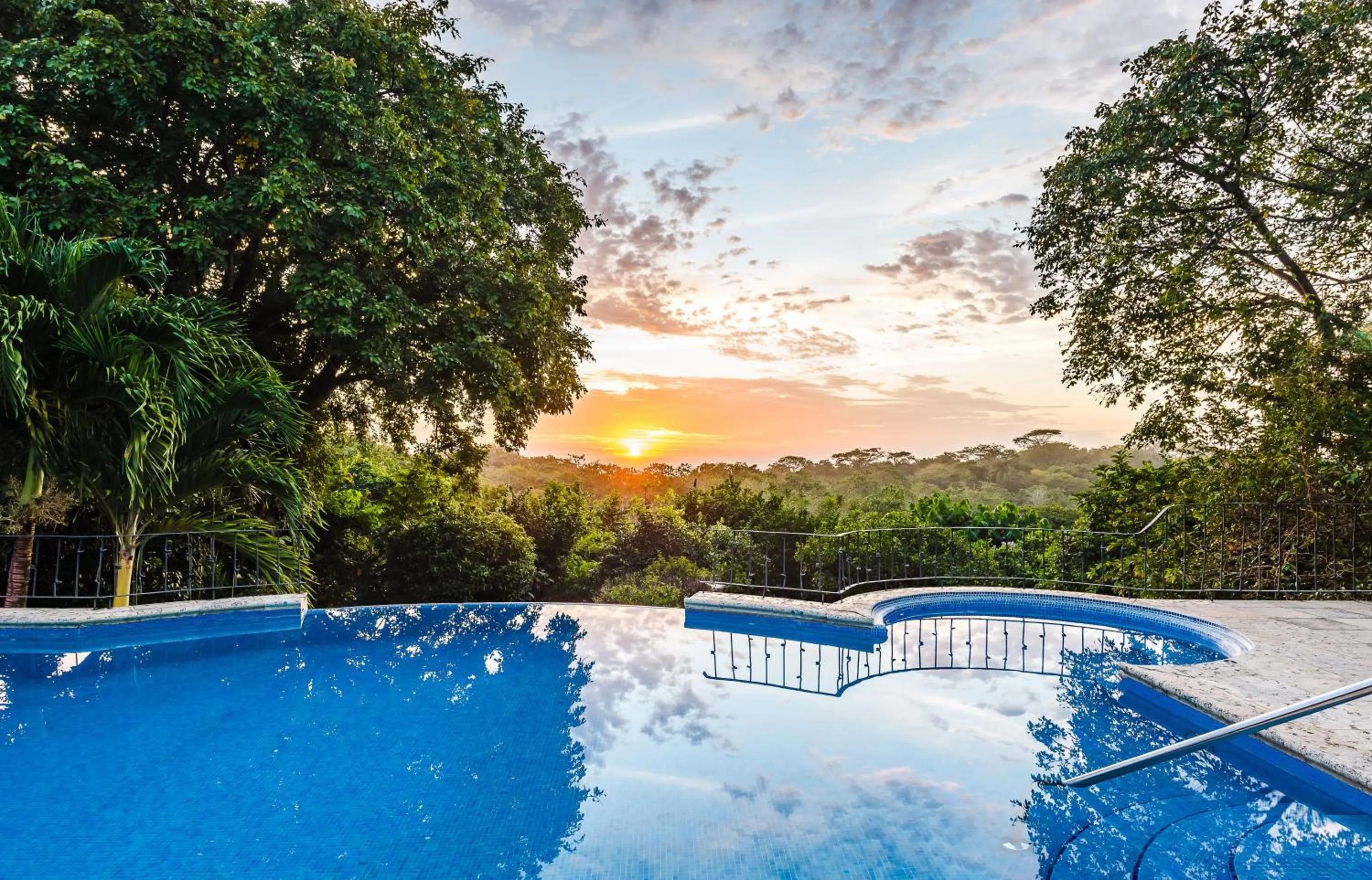 Pool view in Boutique Hotel Luna Azul