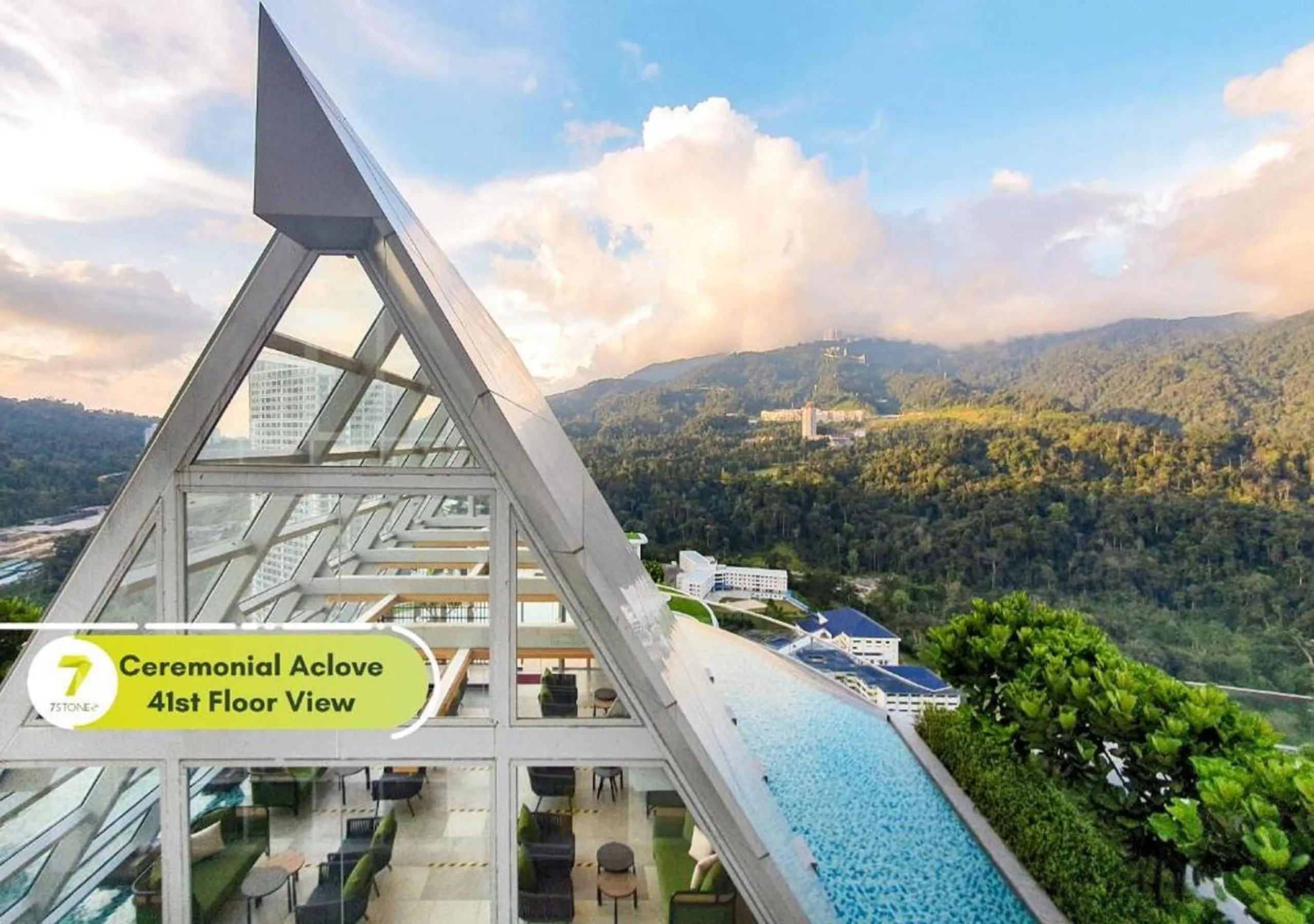 View (from property/room) in 7Stonez Suites Windmill Genting Highlands