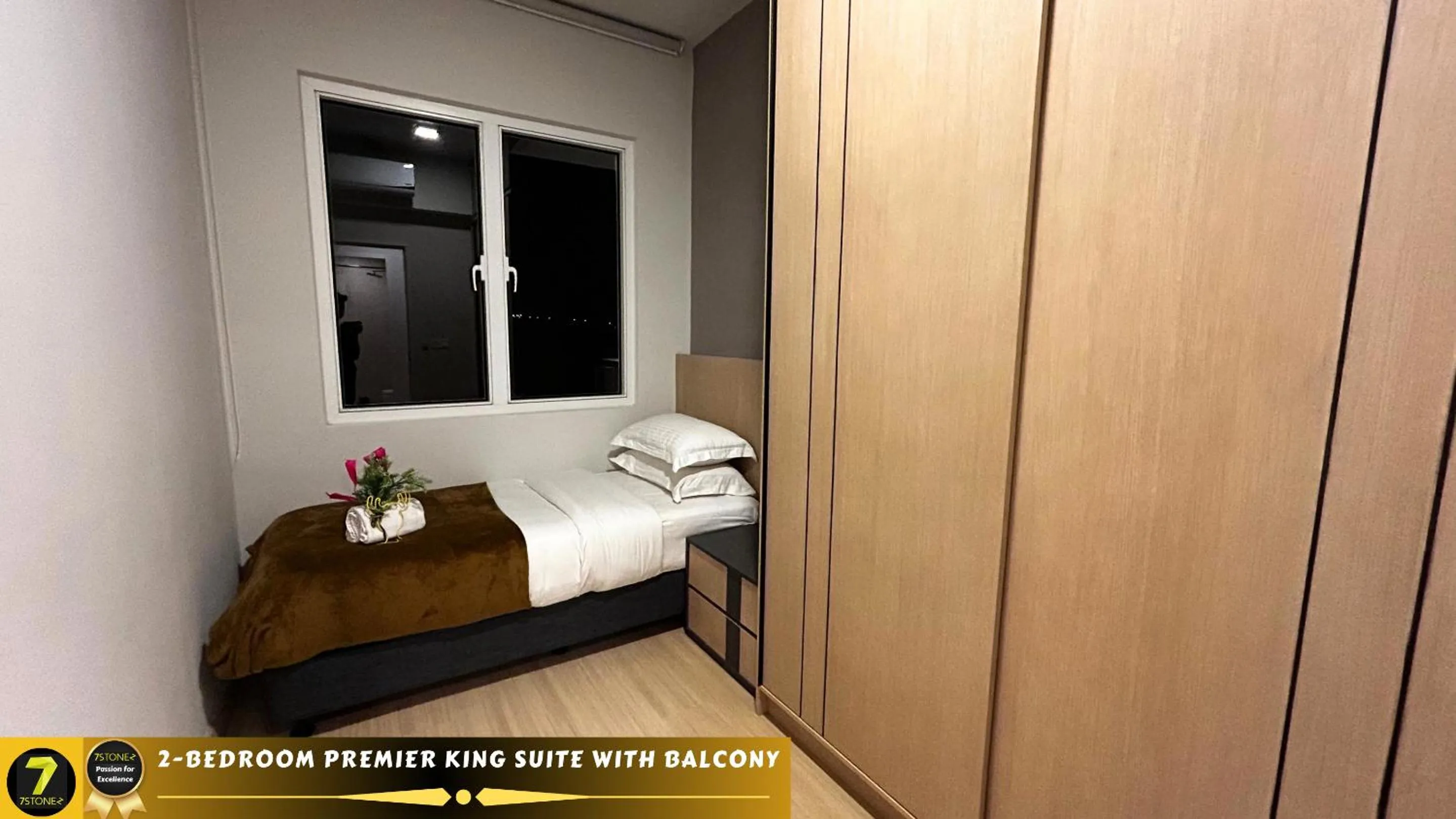 Bed in 7Stonez Suites Windmill Genting Highlands