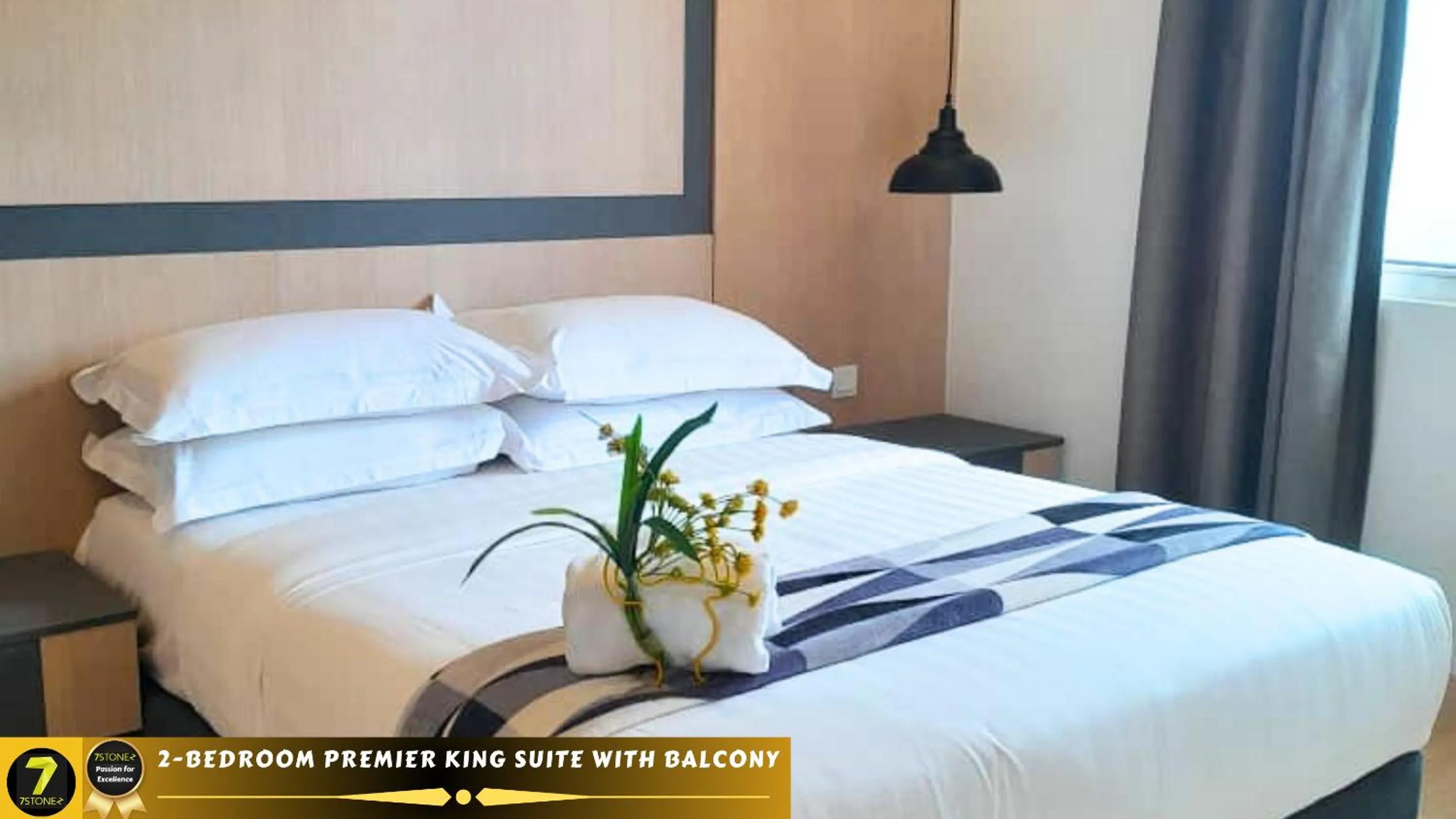 Bed in 7Stonez Suites Windmill Genting Highlands