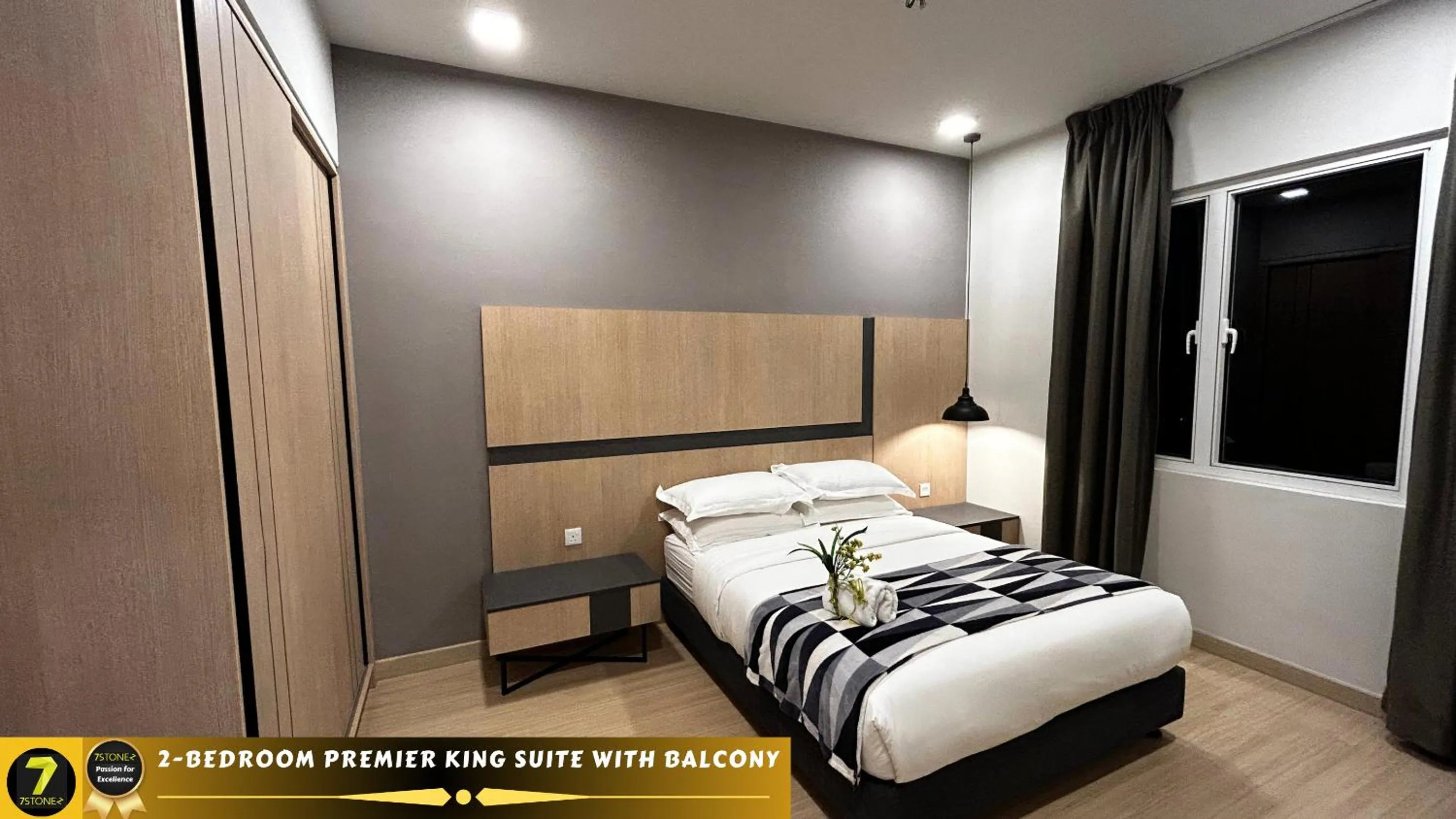 Bed in 7Stonez Suites Windmill Genting Highlands