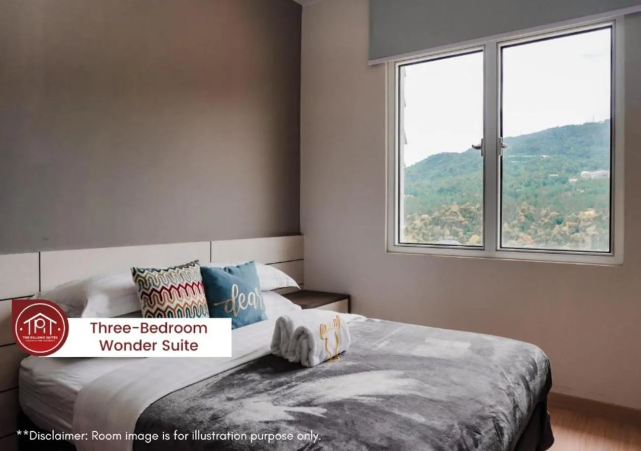 Bed in 7Stonez Suites Windmill Genting Highlands