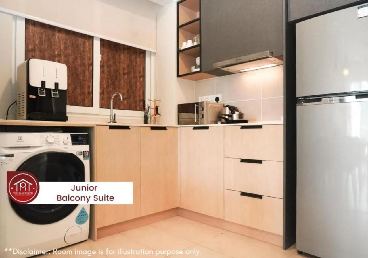 Kitchen or kitchenette in 7Stonez Suites Windmill Genting Highlands