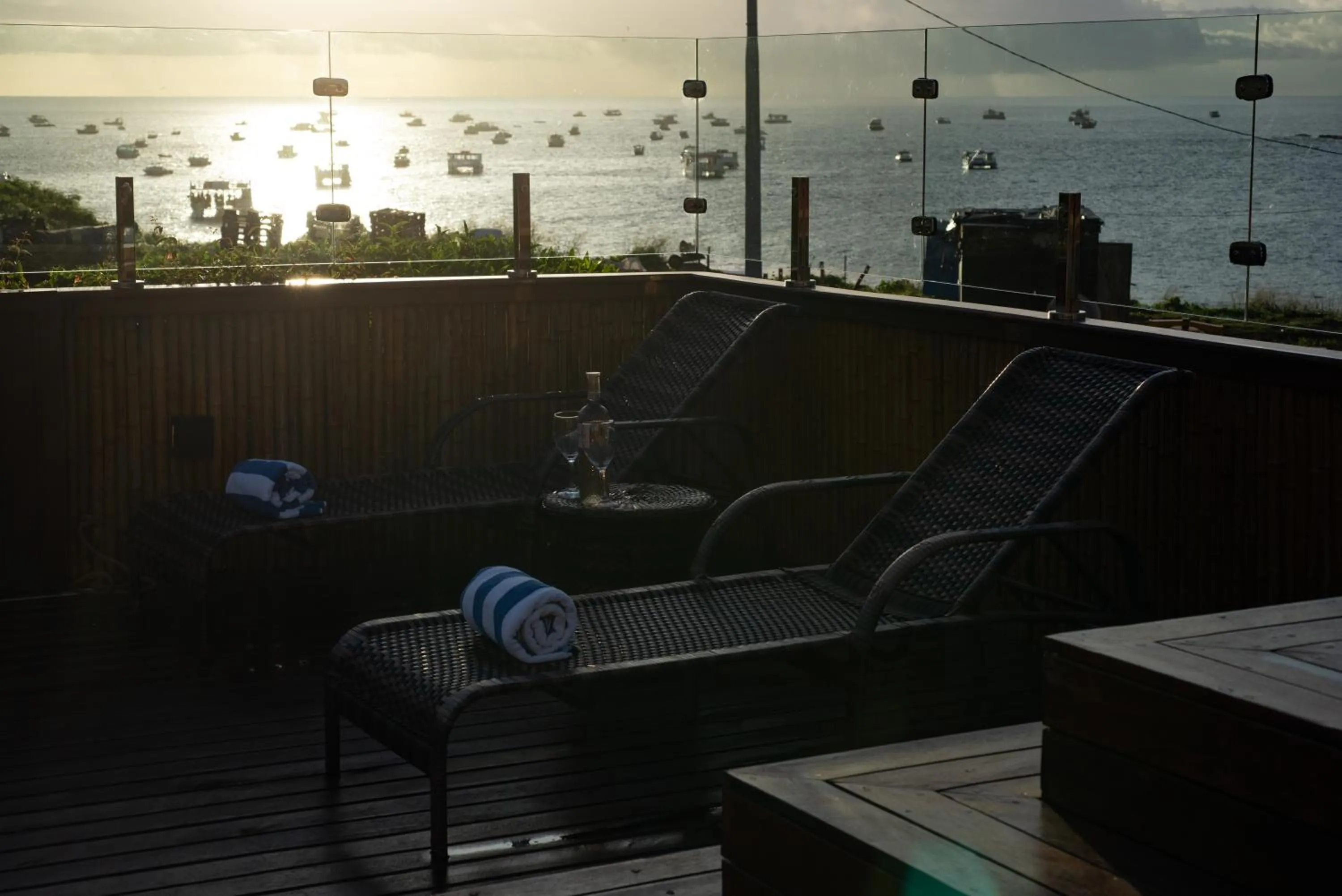 Balcony/Terrace in Pousada Naonda