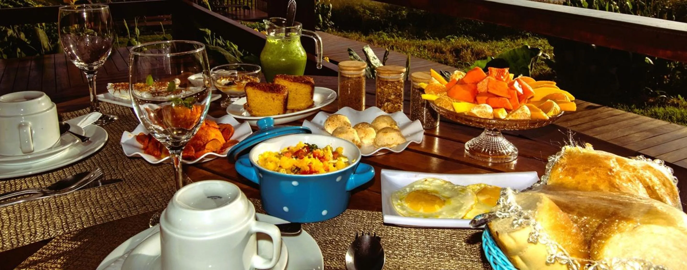 Breakfast in Pousada Naonda