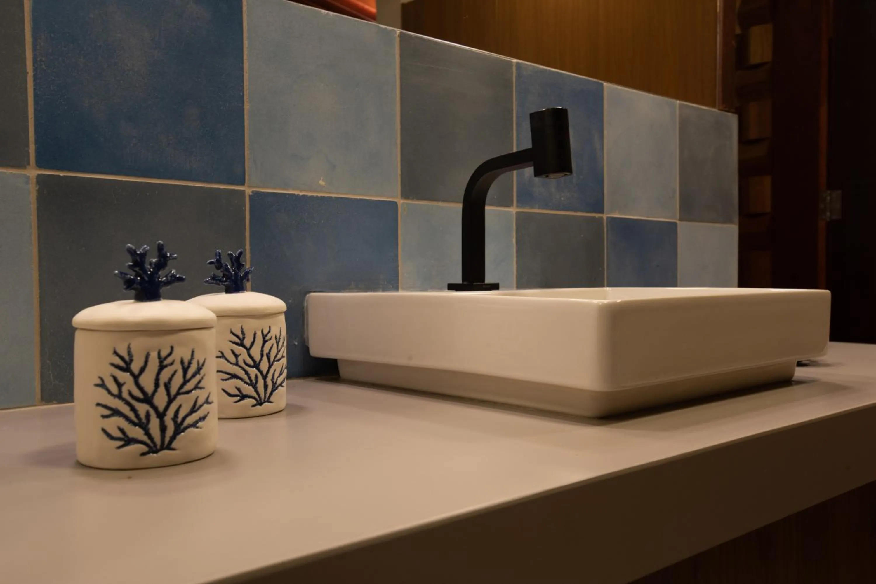 Bathroom in Pousada Naonda