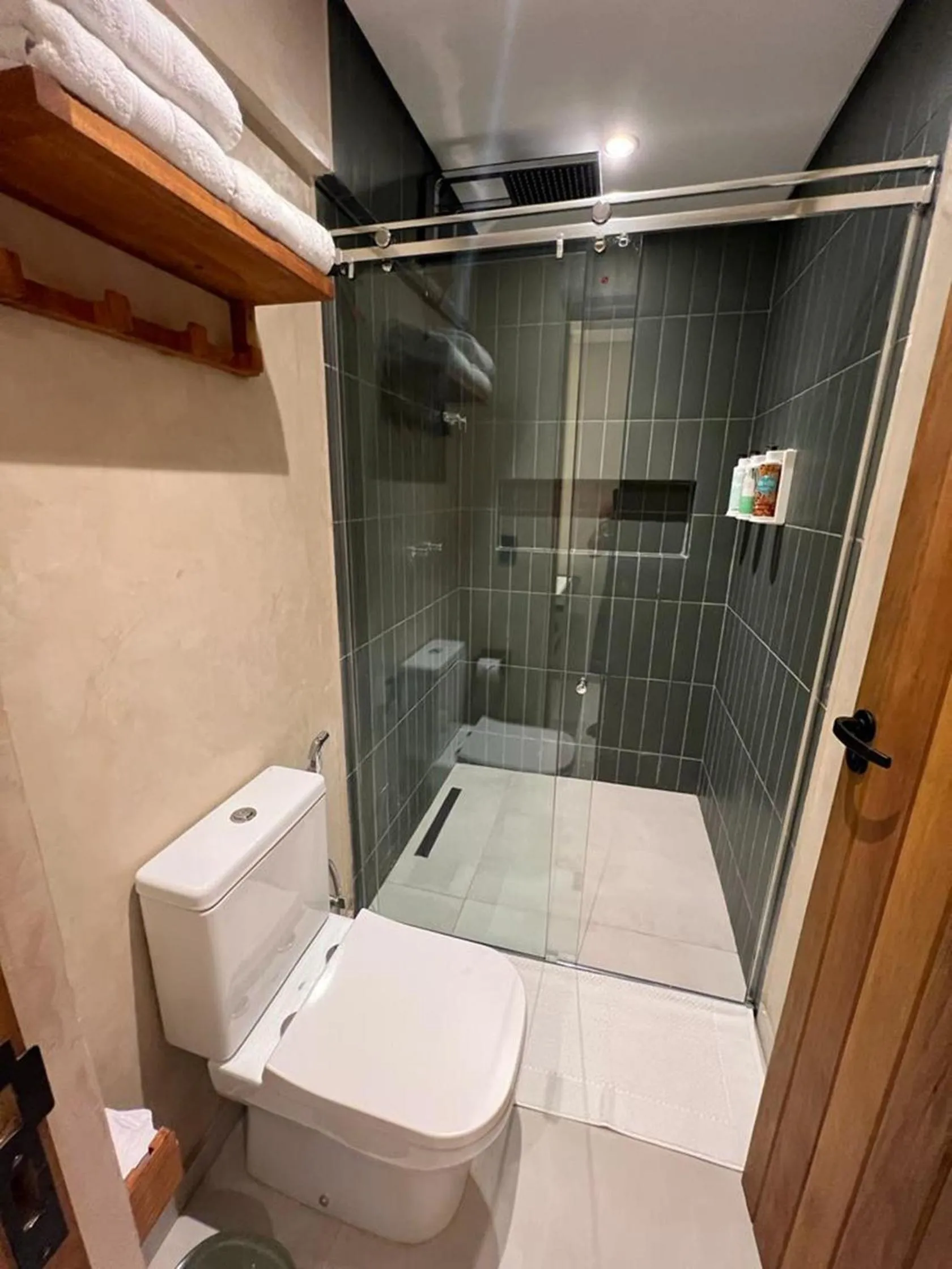 Shower in Pousada Naonda