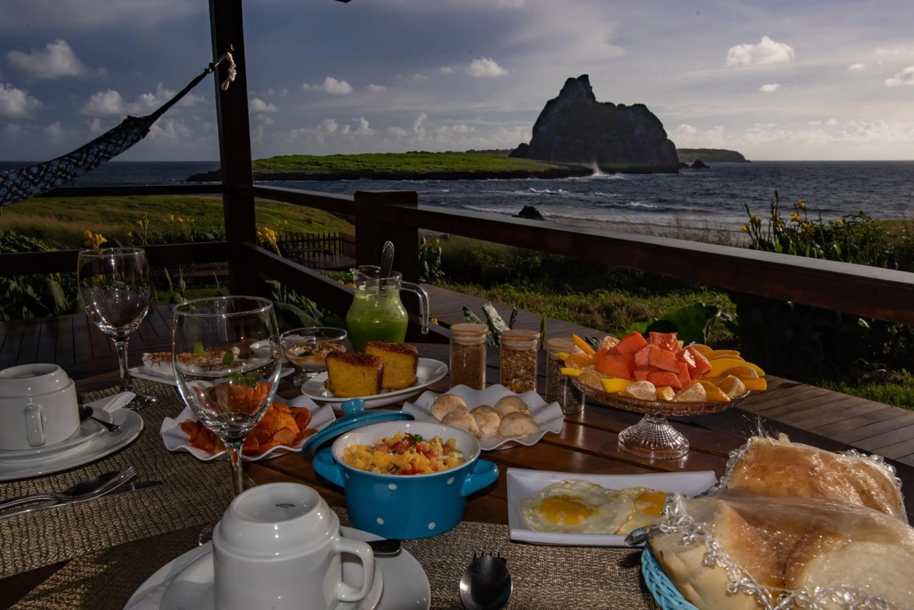 Breakfast in Pousada Naonda