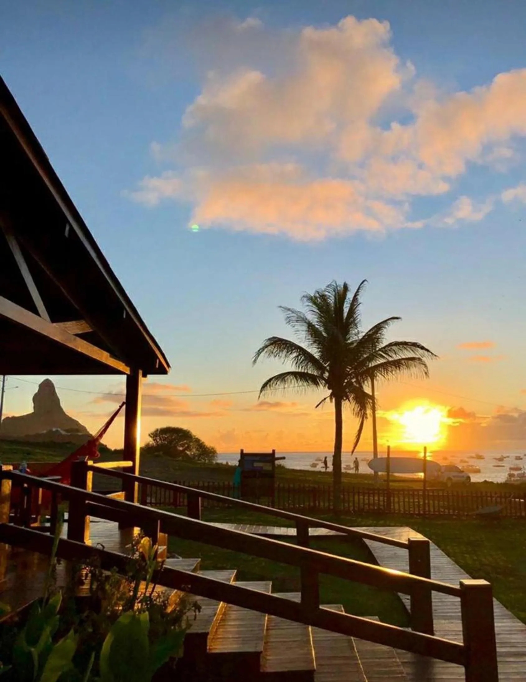 Sunset in Pousada Naonda