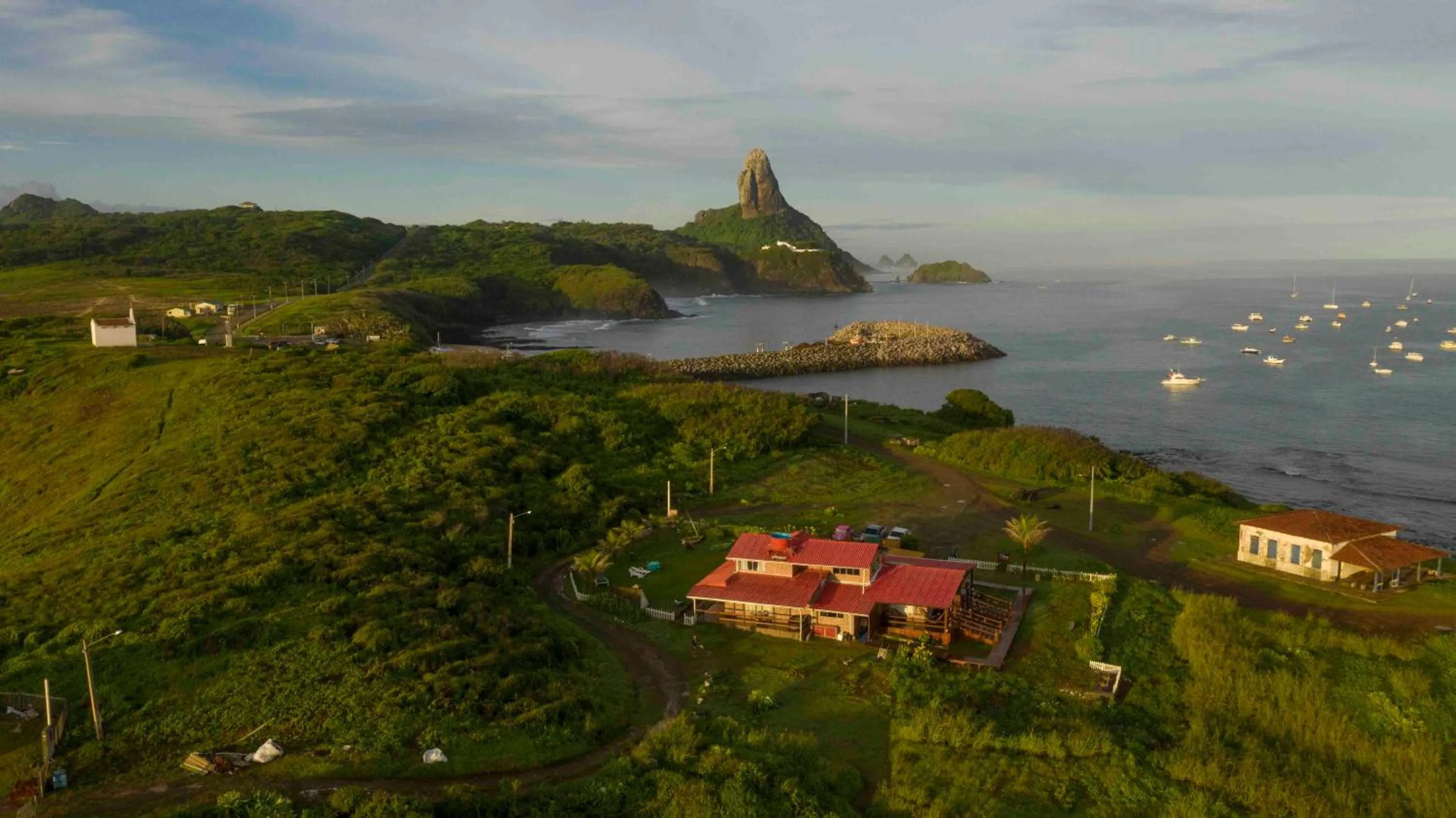 Bird's eye view in Pousada Naonda