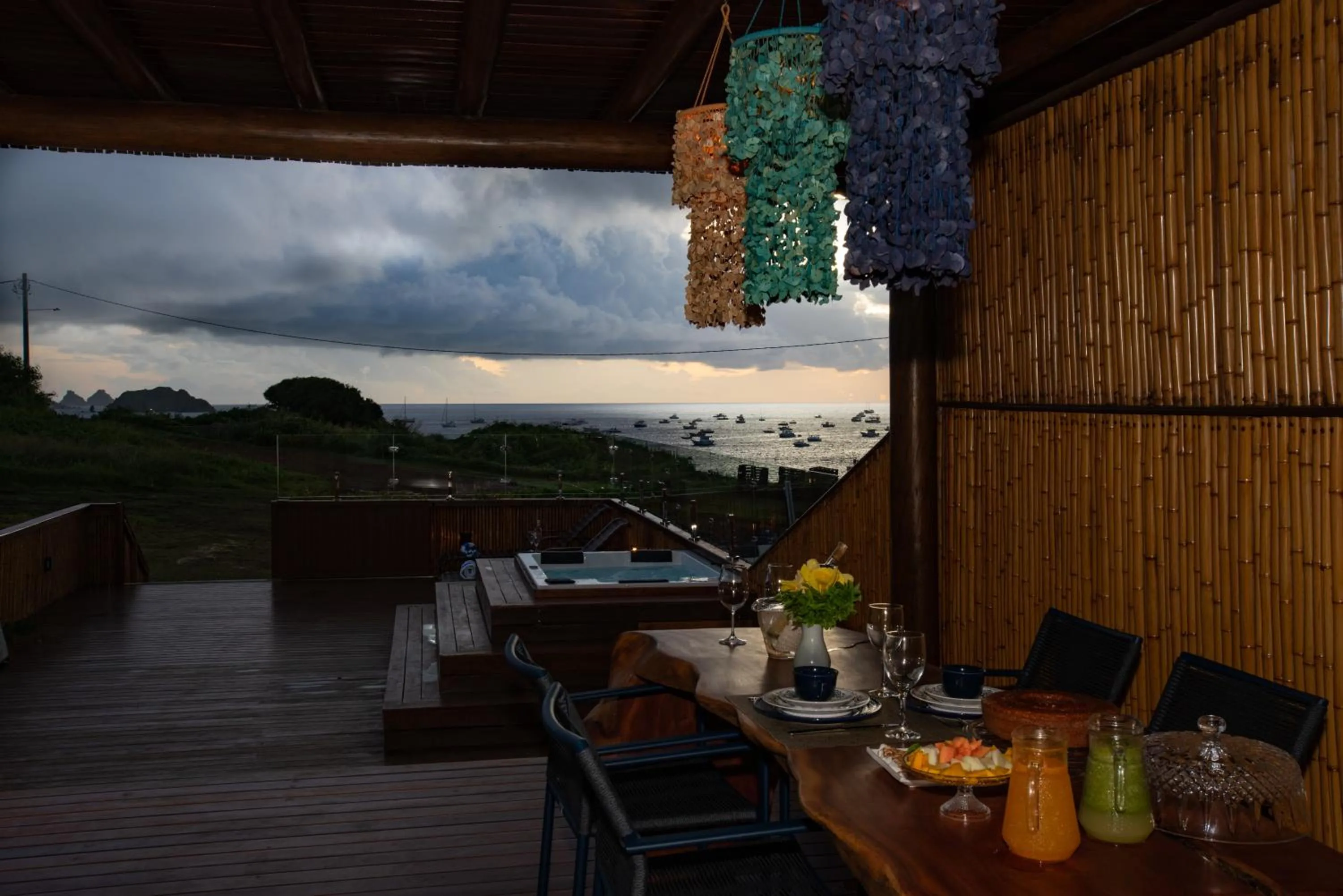 Balcony/Terrace in Pousada Naonda