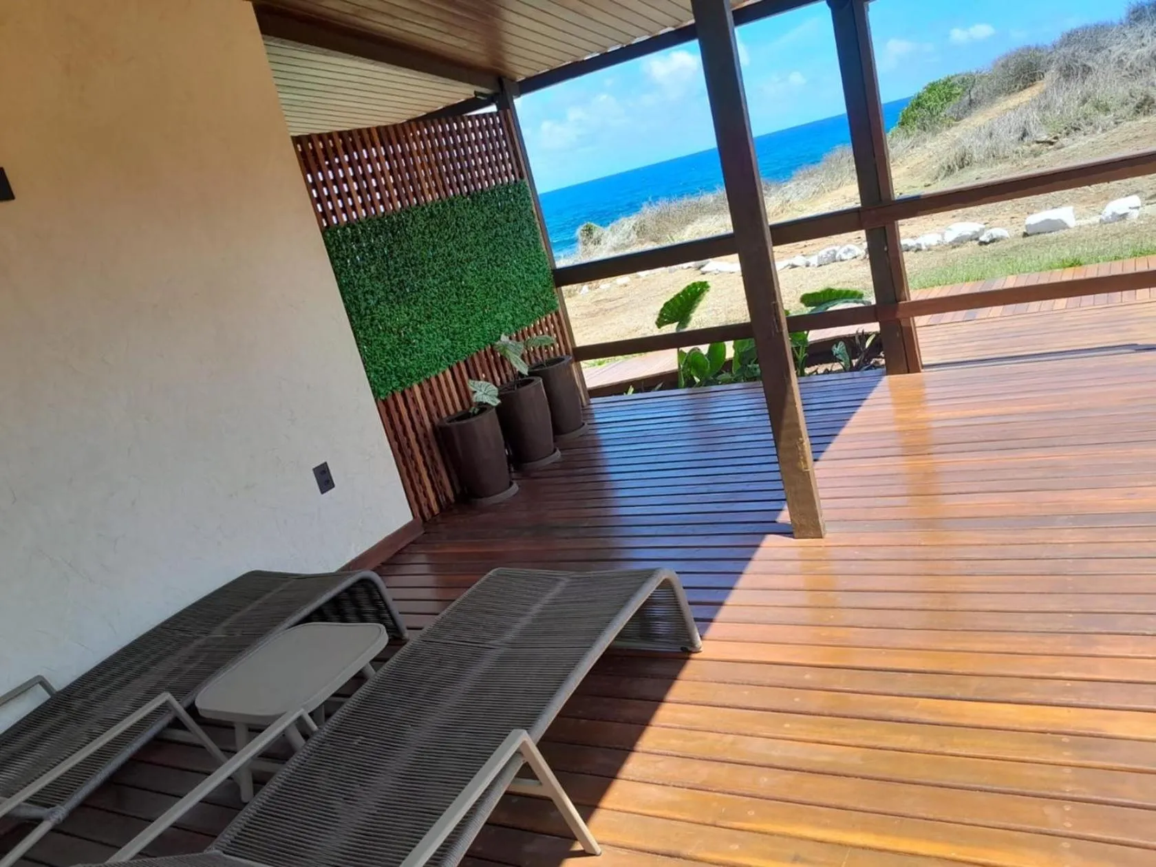Balcony/Terrace in Pousada Naonda