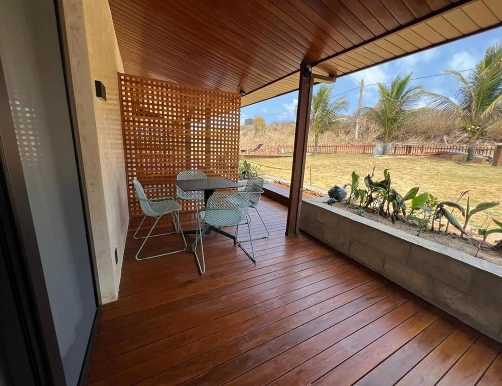 Balcony/Terrace in Pousada Naonda