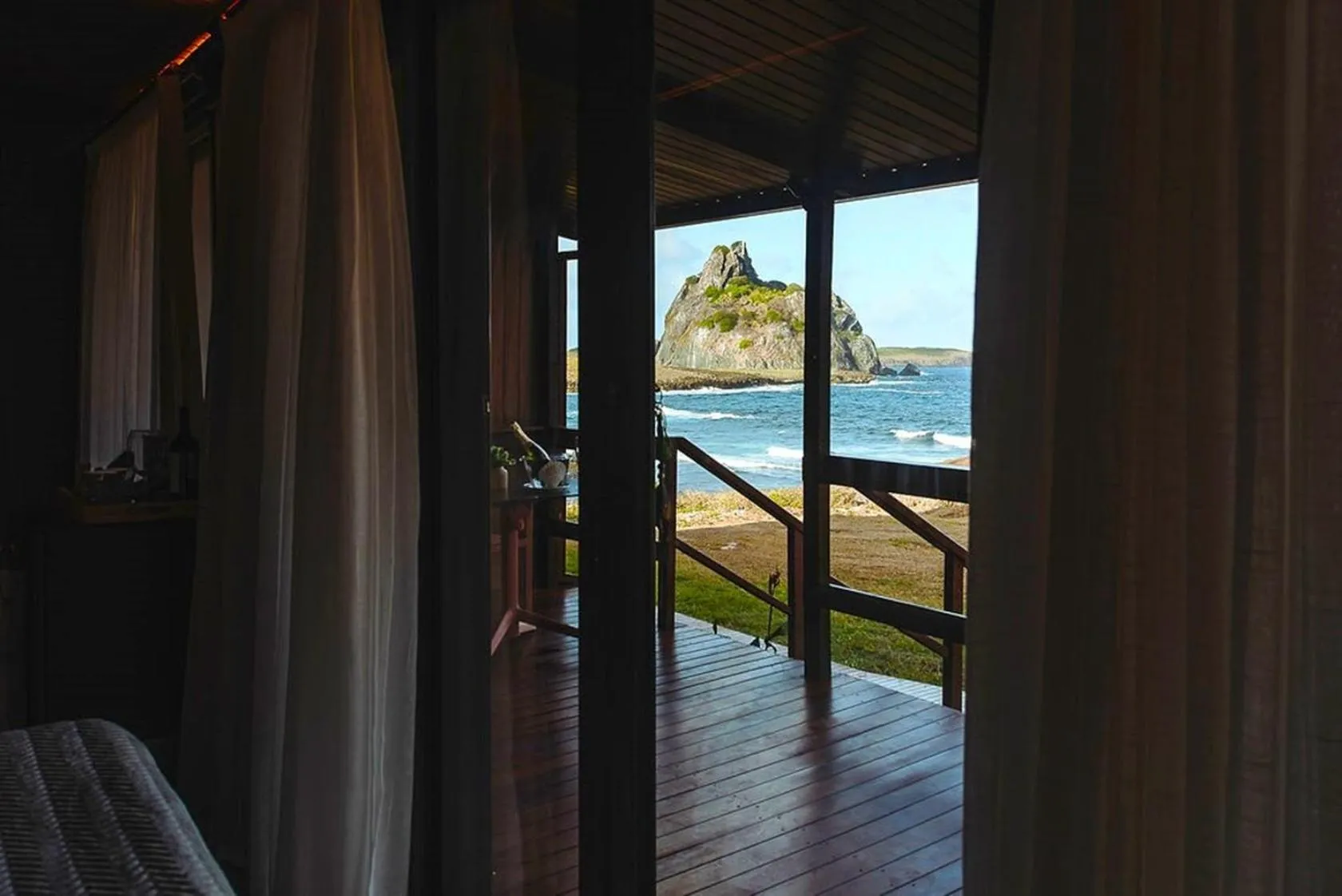 Sea view in Pousada Naonda