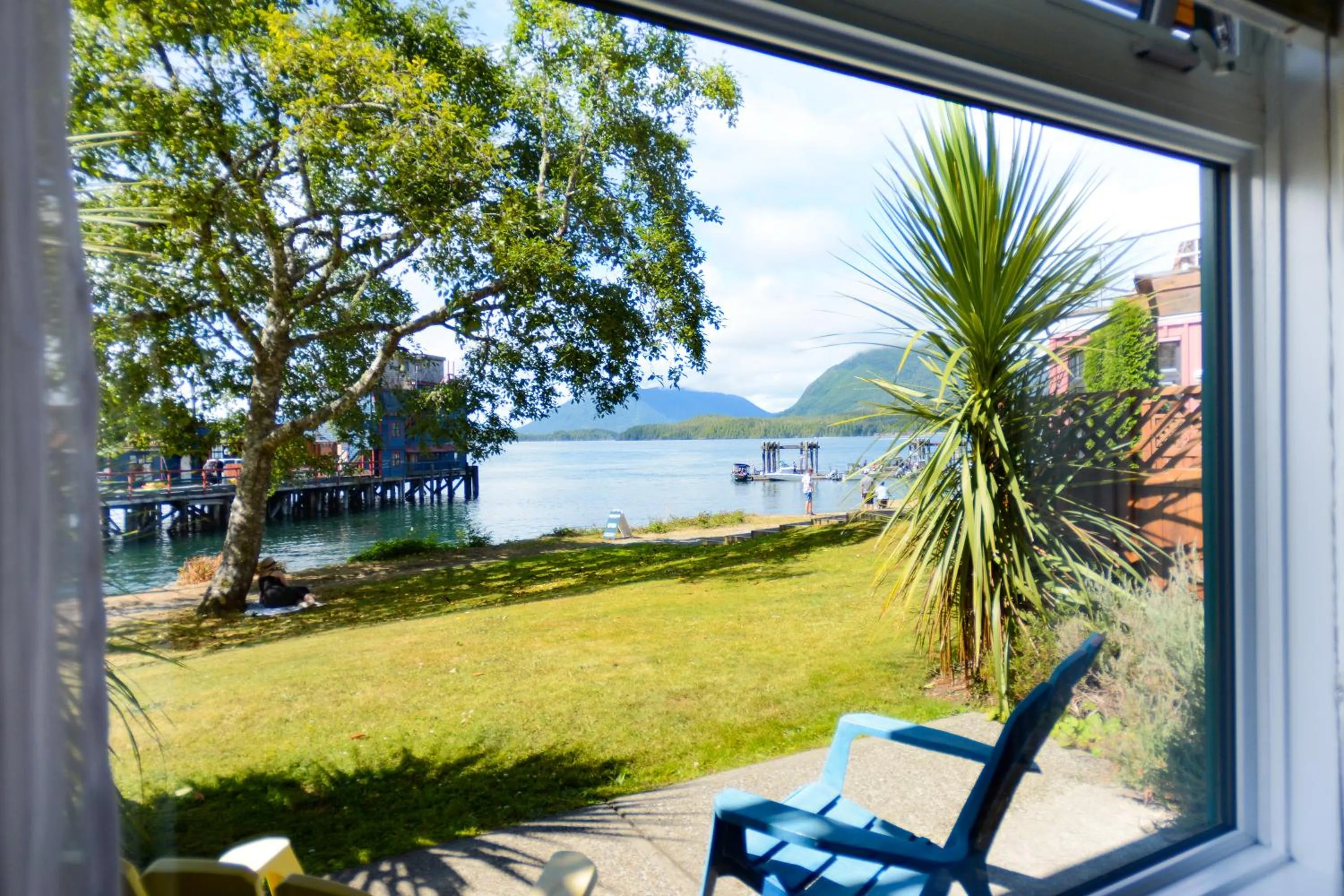 Patio in Island Village Properties at Fred Tibbs