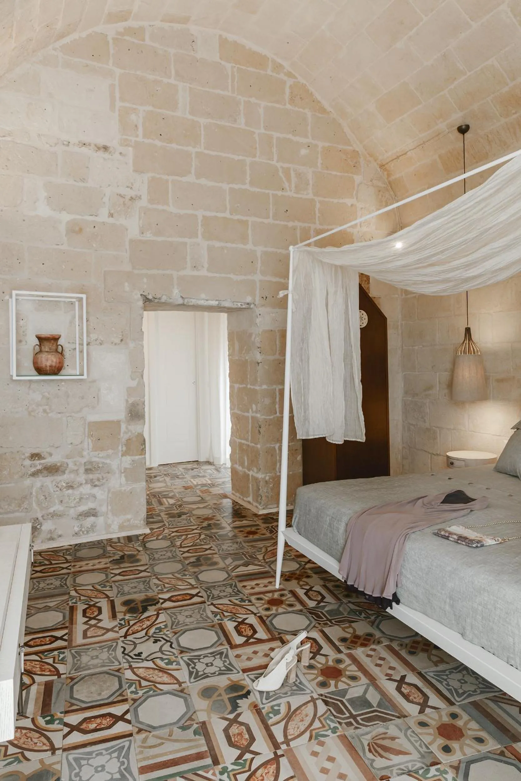 Photo of the whole room, Bed in Cenobio Hotel & SPA Matera