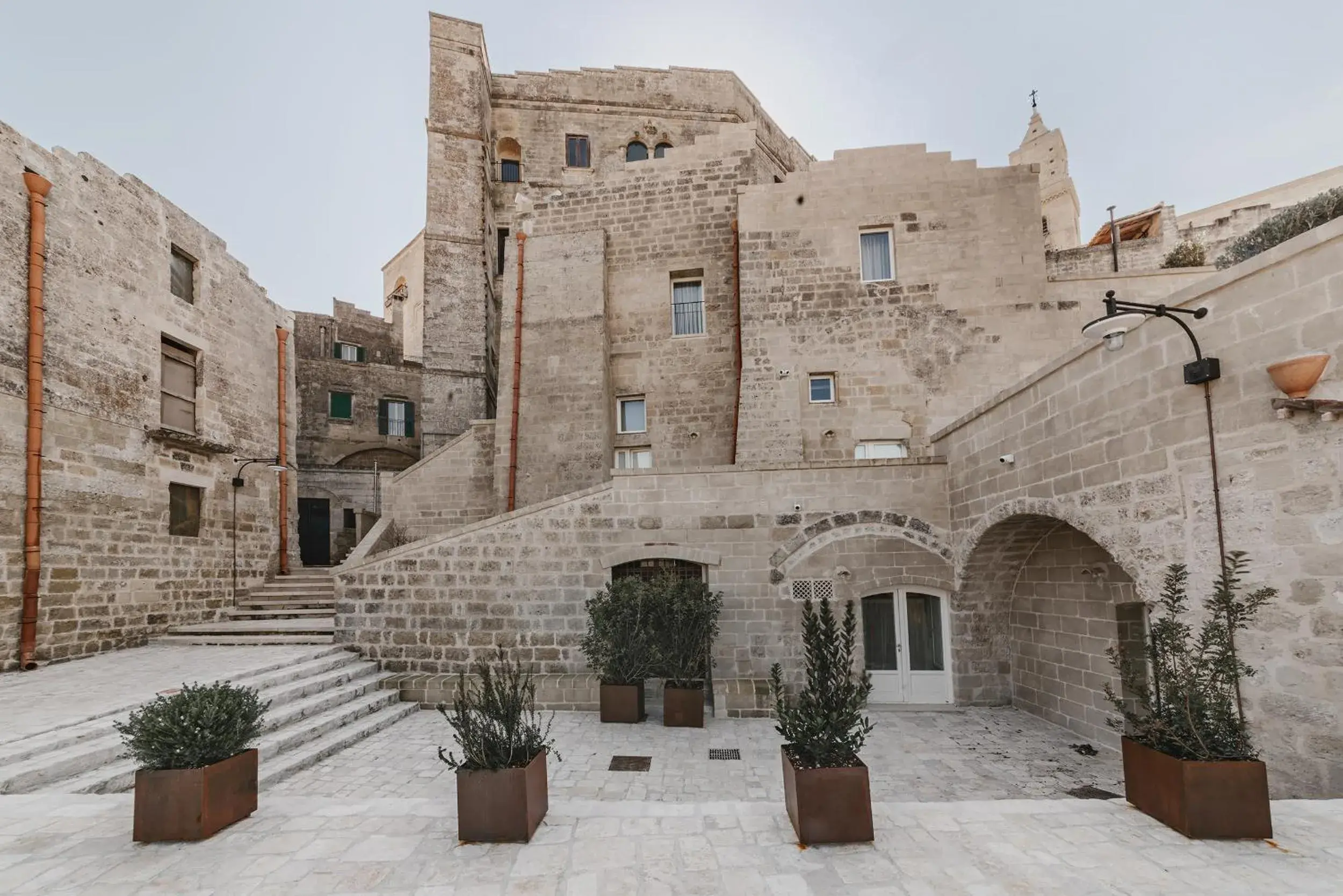Property building in Cenobio Hotel & SPA Matera Property building in Cenobio Hotel & SPA Matera